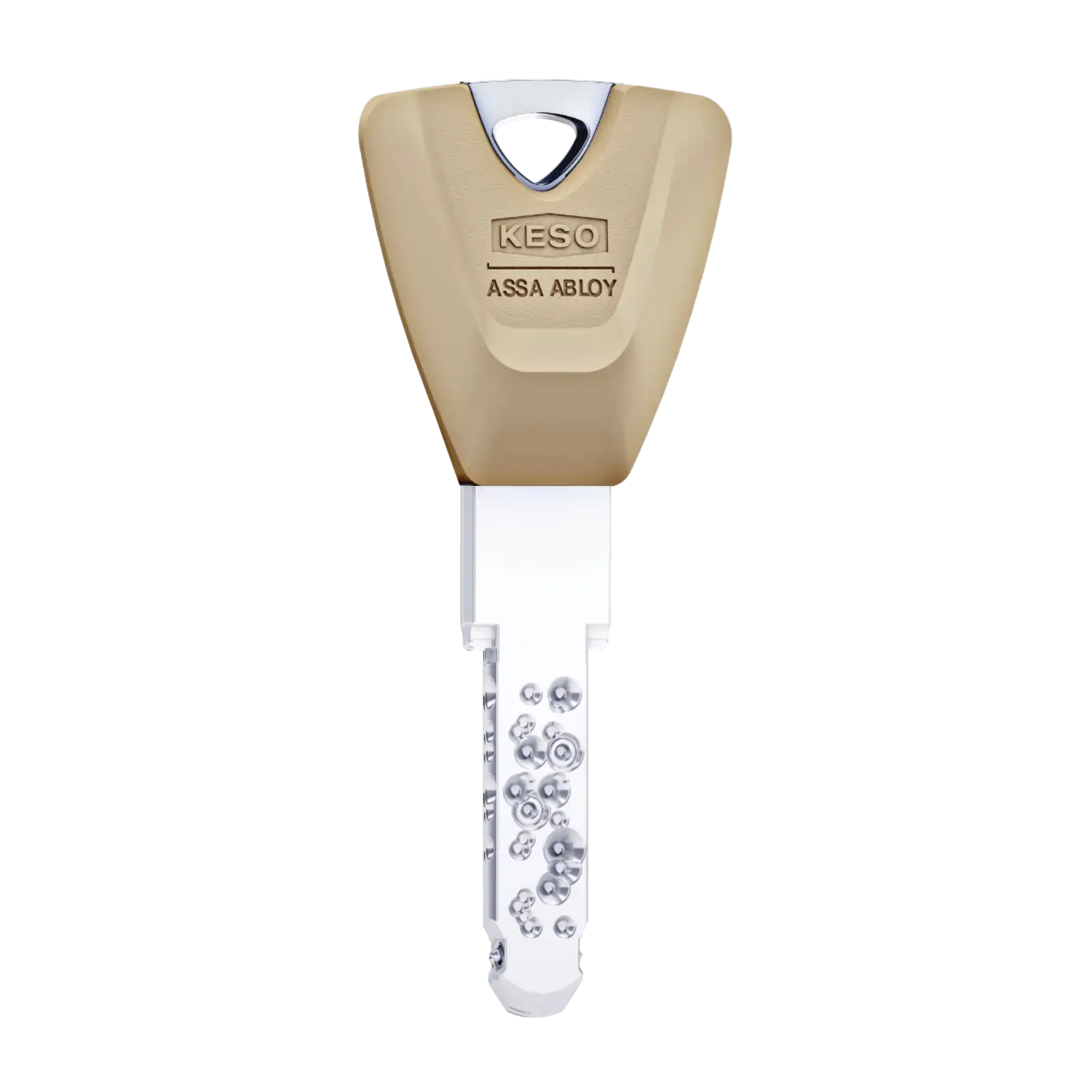 KESO 8000 Omega Extra-Langschlüssel 80.E03 mit Farbkappe latte macciato