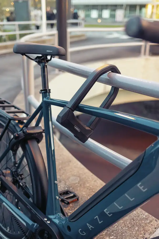 ABUS Fahrradschlösser richtig anbringen - Praxisbeispiel