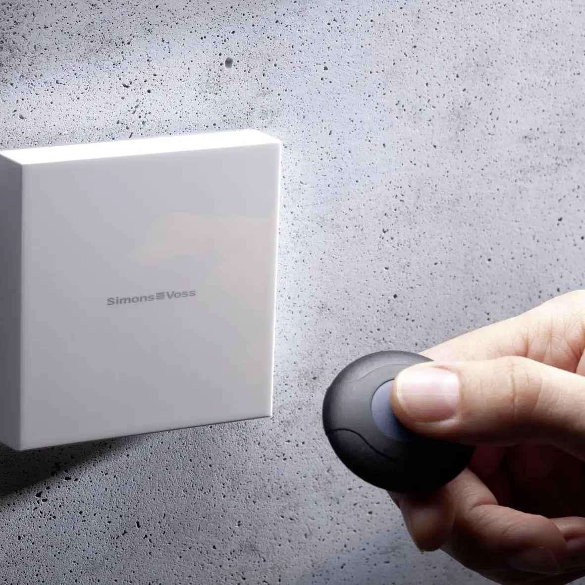 SimonsVoss MobileKey SmartRelais, weiß - Anwendungsbeispiel