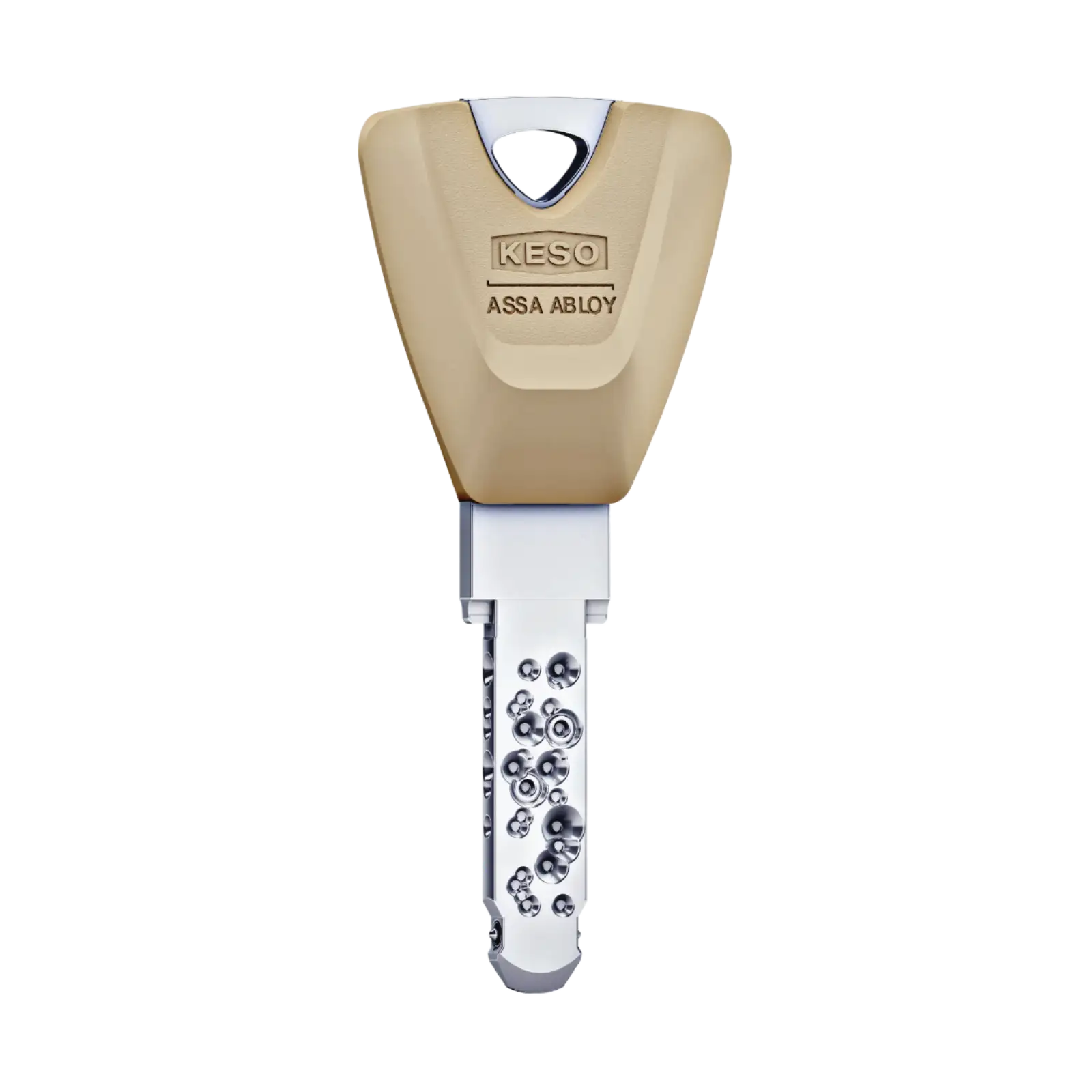 KESO 8000 Omega Langschlüssel 80.E02 mit Farbkappe latte macciato