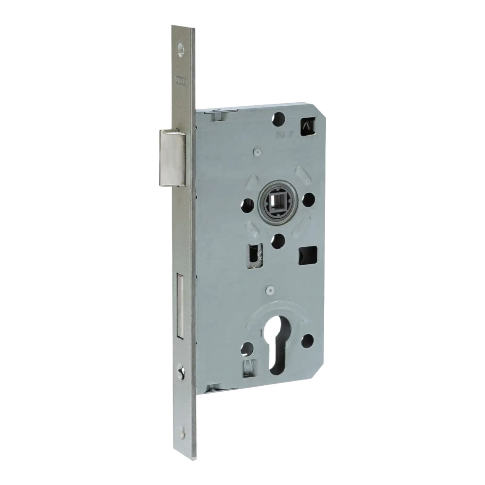 ABUS Einsteckschloss Wohnungstür ES PZ2, eckiger Stulp - DIN links