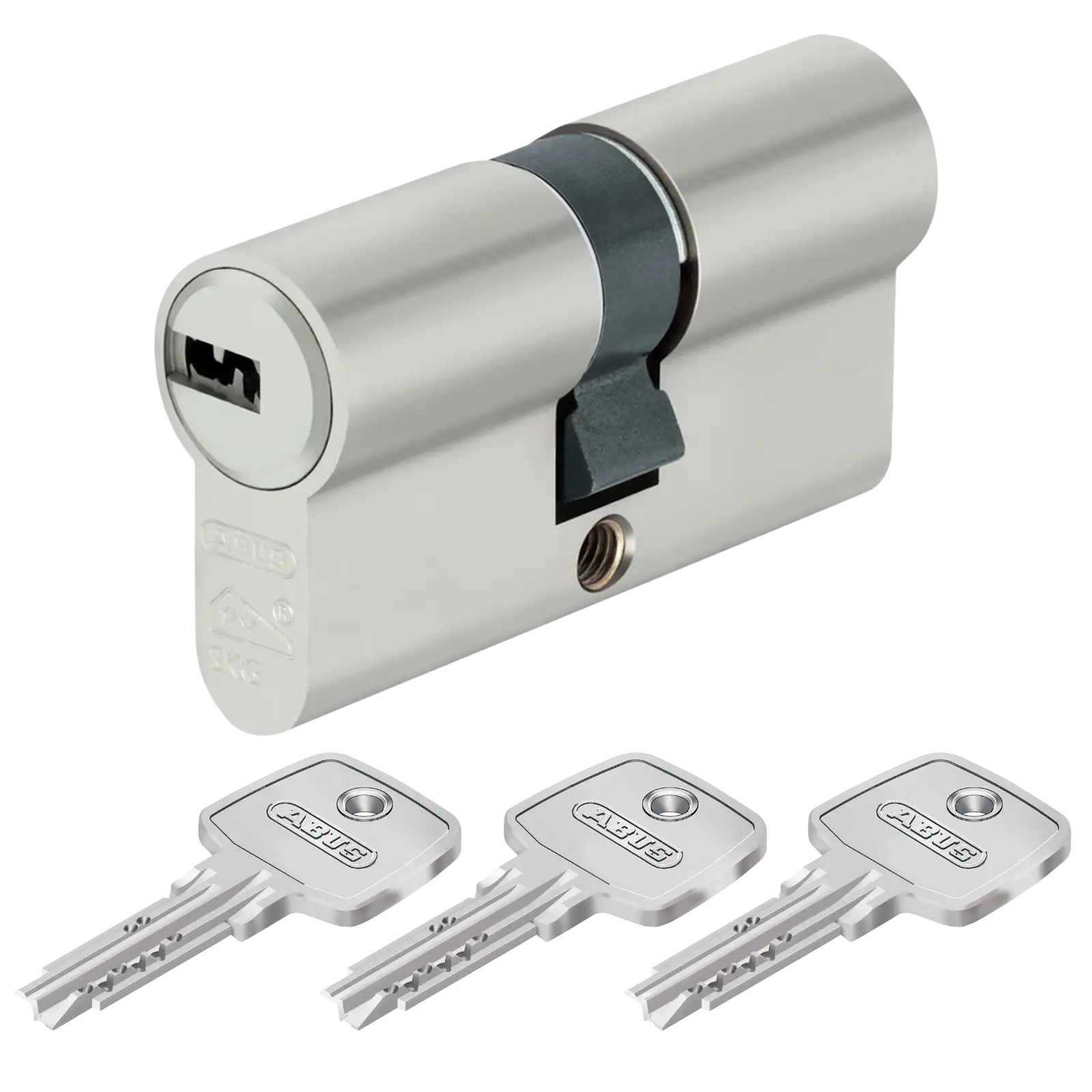 ABUS EC550 Doppelzylinder 3 Wendeschlüssel inklusive