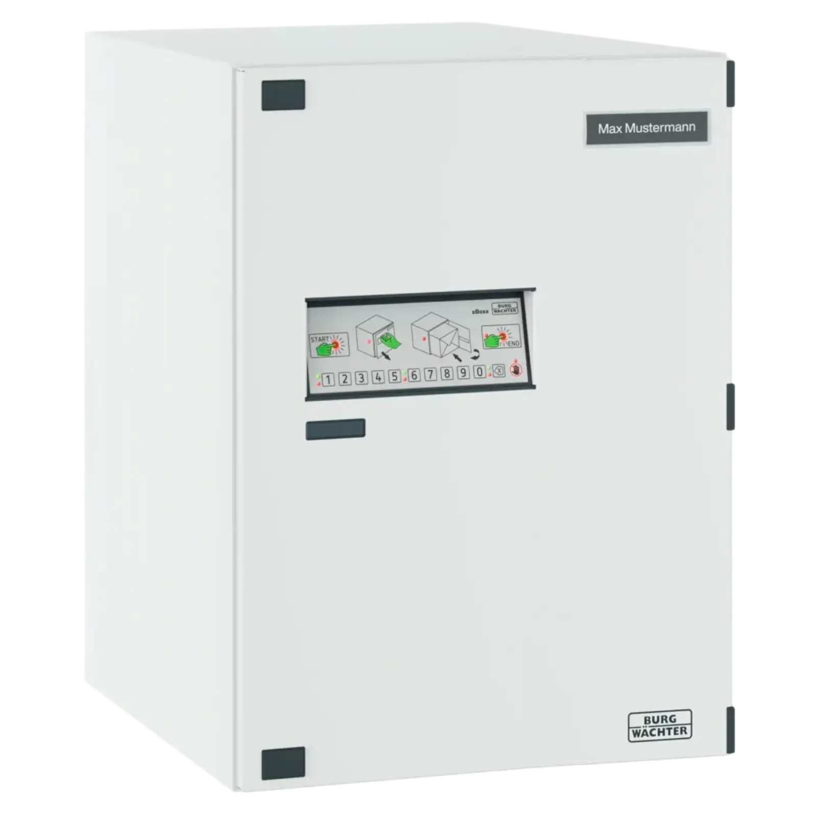BURG-WÄCHTER Paketbox eBoxx EASY GV645W - weiß