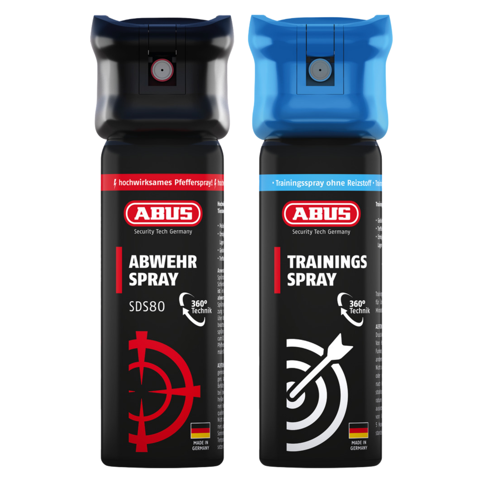 ABUS Trainings- und Abwehrspray SDS80 Kombi-Set