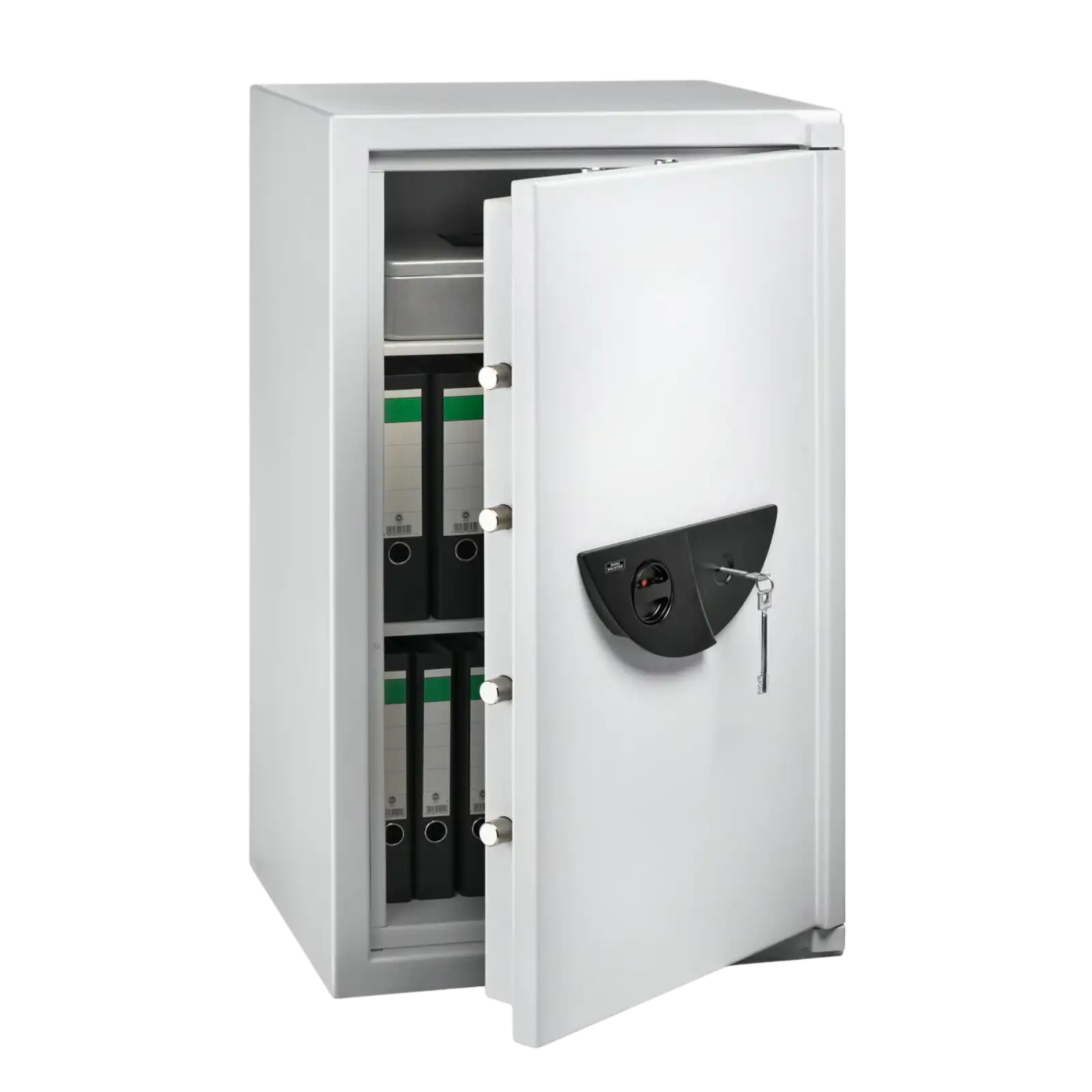 Burg Wächter Sicherheitsschrank Office-Line 804 K mit Doppelbartschloss - 2 Fachböden