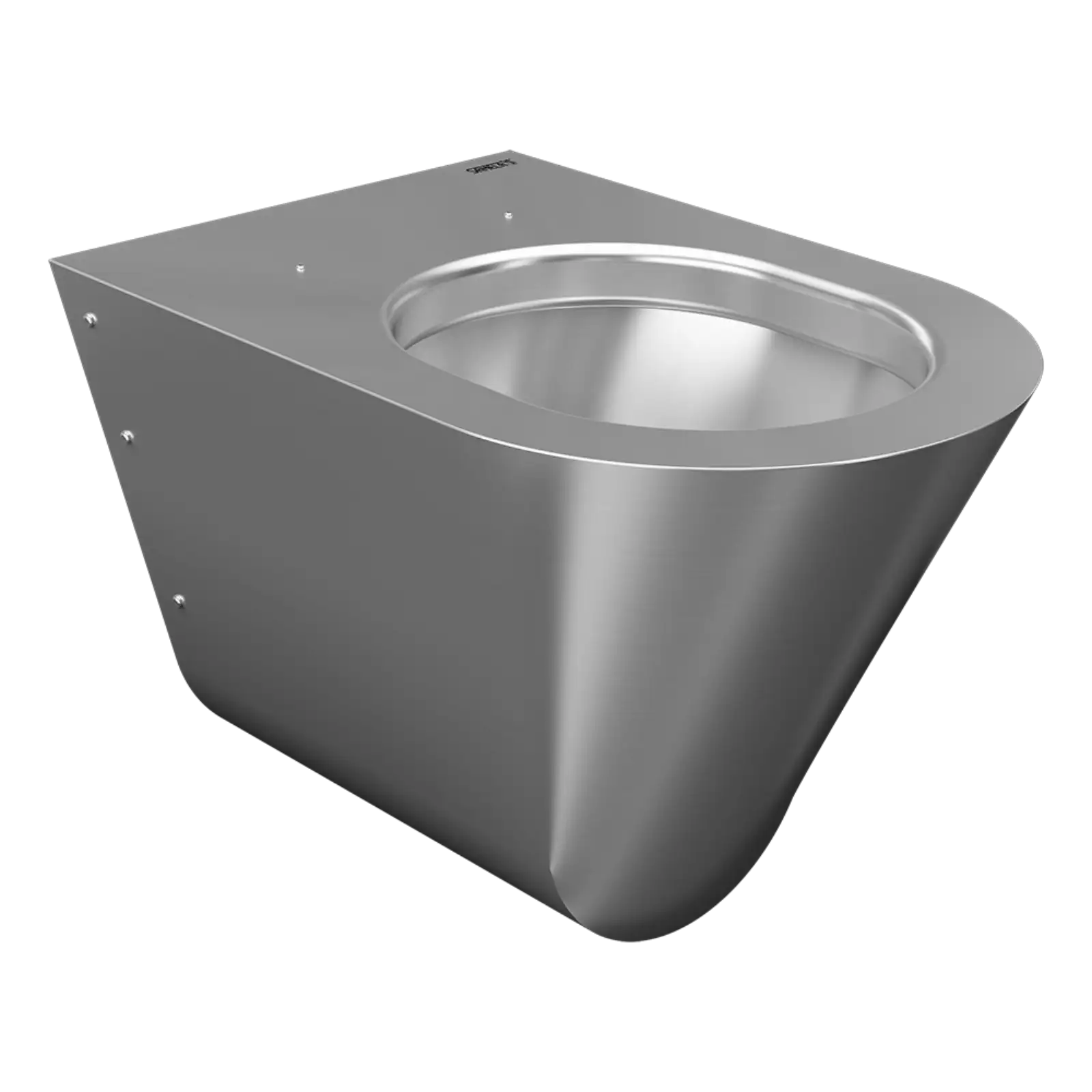 SANELA Edelstahl Toilette SLWN04, wandhängend ,vandalensicher
