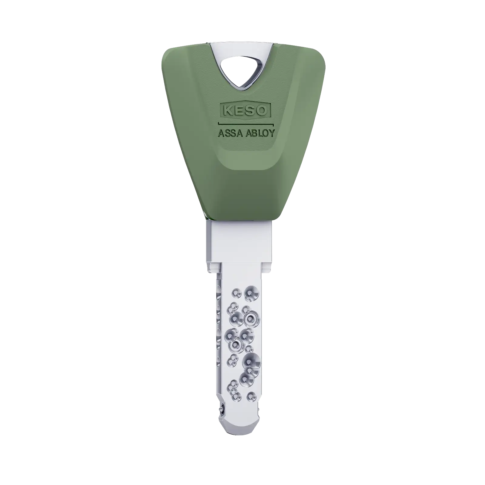 KESO 8000 Omega Langschlüssel 80.E02 mit Farbkappe avocado