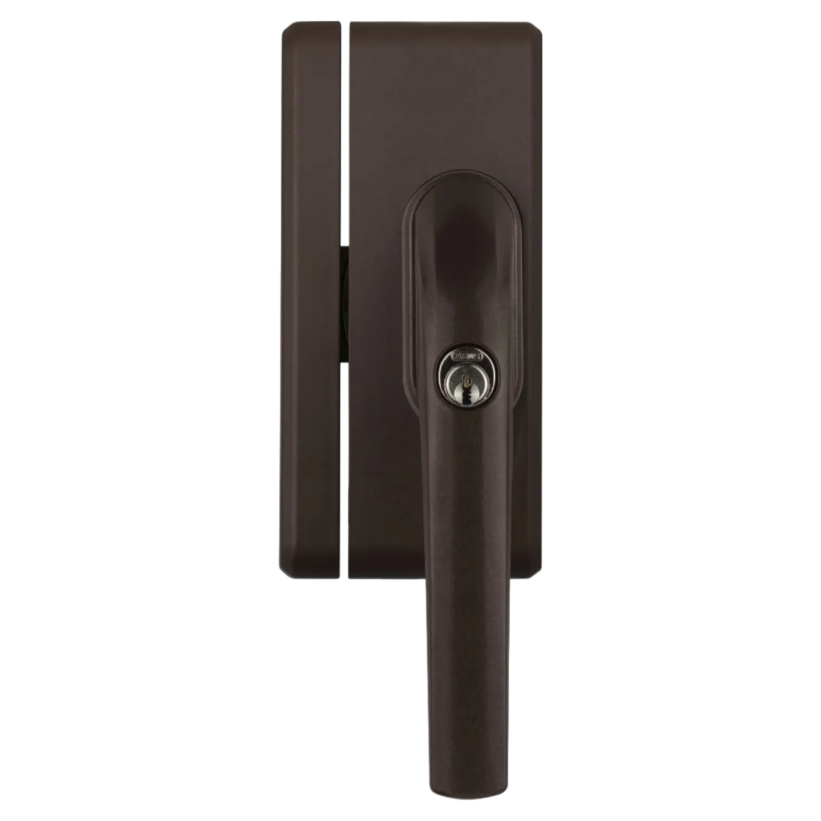 ABUS abschließbarer Fenstergriff FO400 mit optionaler Alarmfunktion - braun