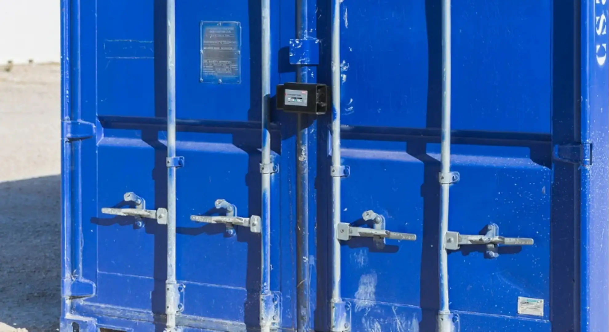 ABUS Containerschloss ConHasp Granit 215 - Montagebeispiel 03