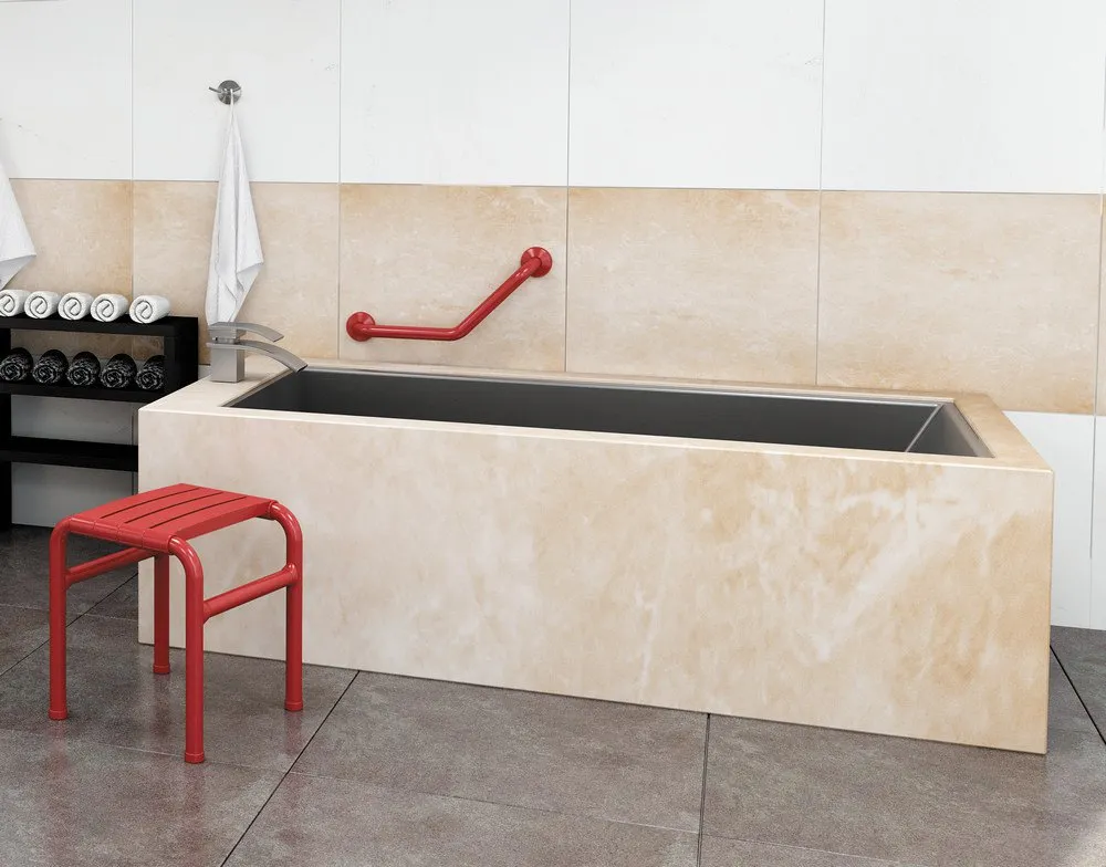 Haltegriff Badewanne antimikrobiell SLZM21VIN - Musterwaschraum