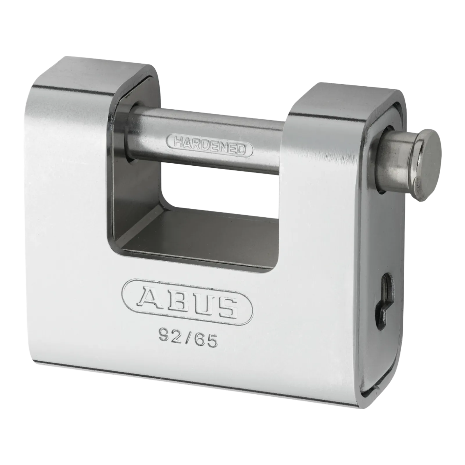 ABUS Monobloc Vorhangschloss 92/65 - Seitenansicht