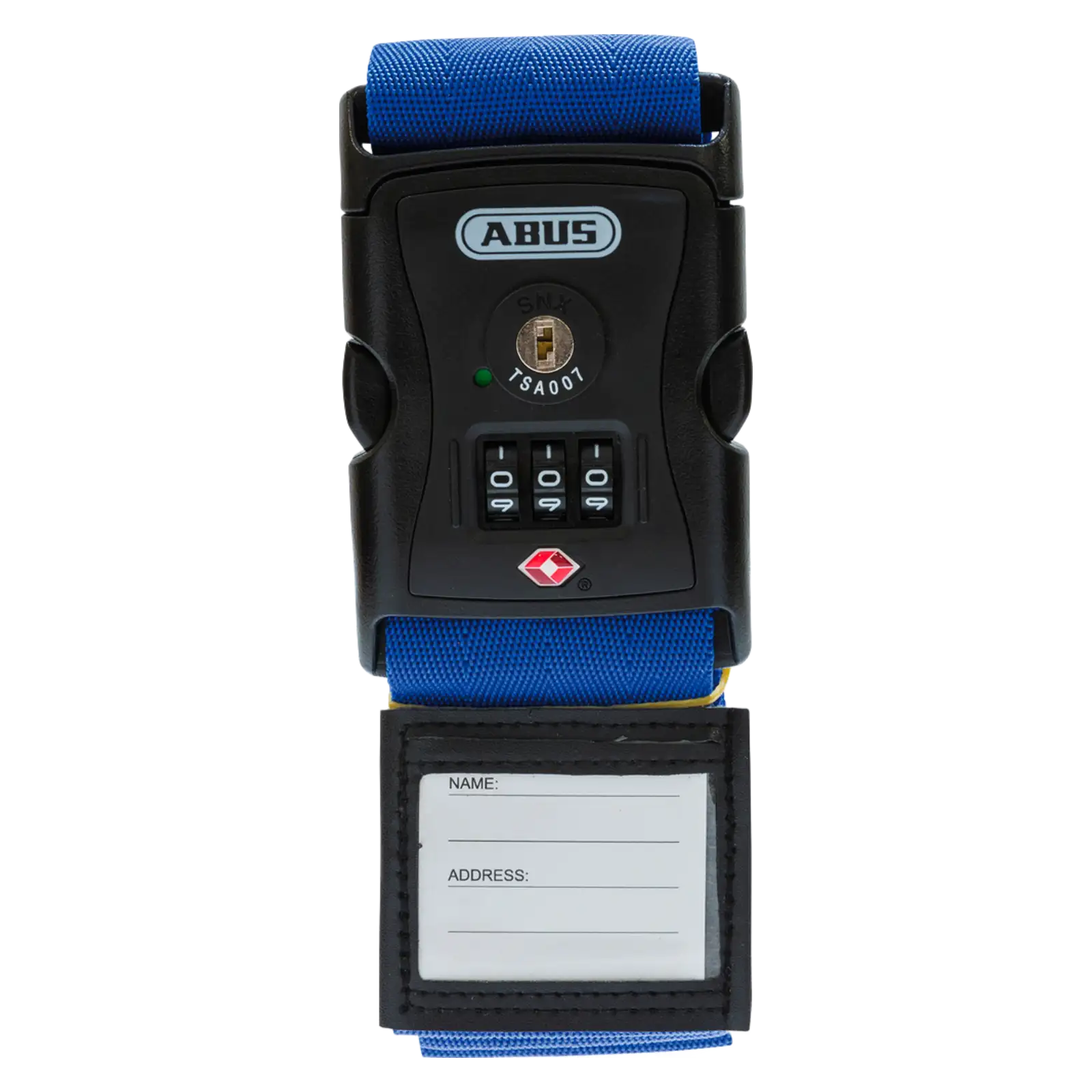 ABUS TSA Kofferbandschloss 620 - blau