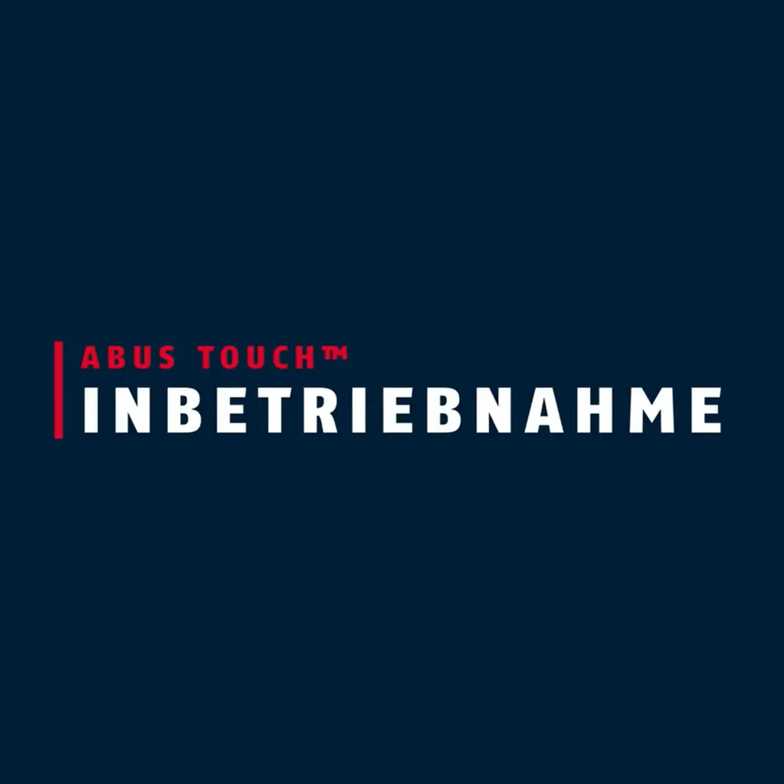 ABUS Touch Vorhängeschloss - Inbetriebnahme