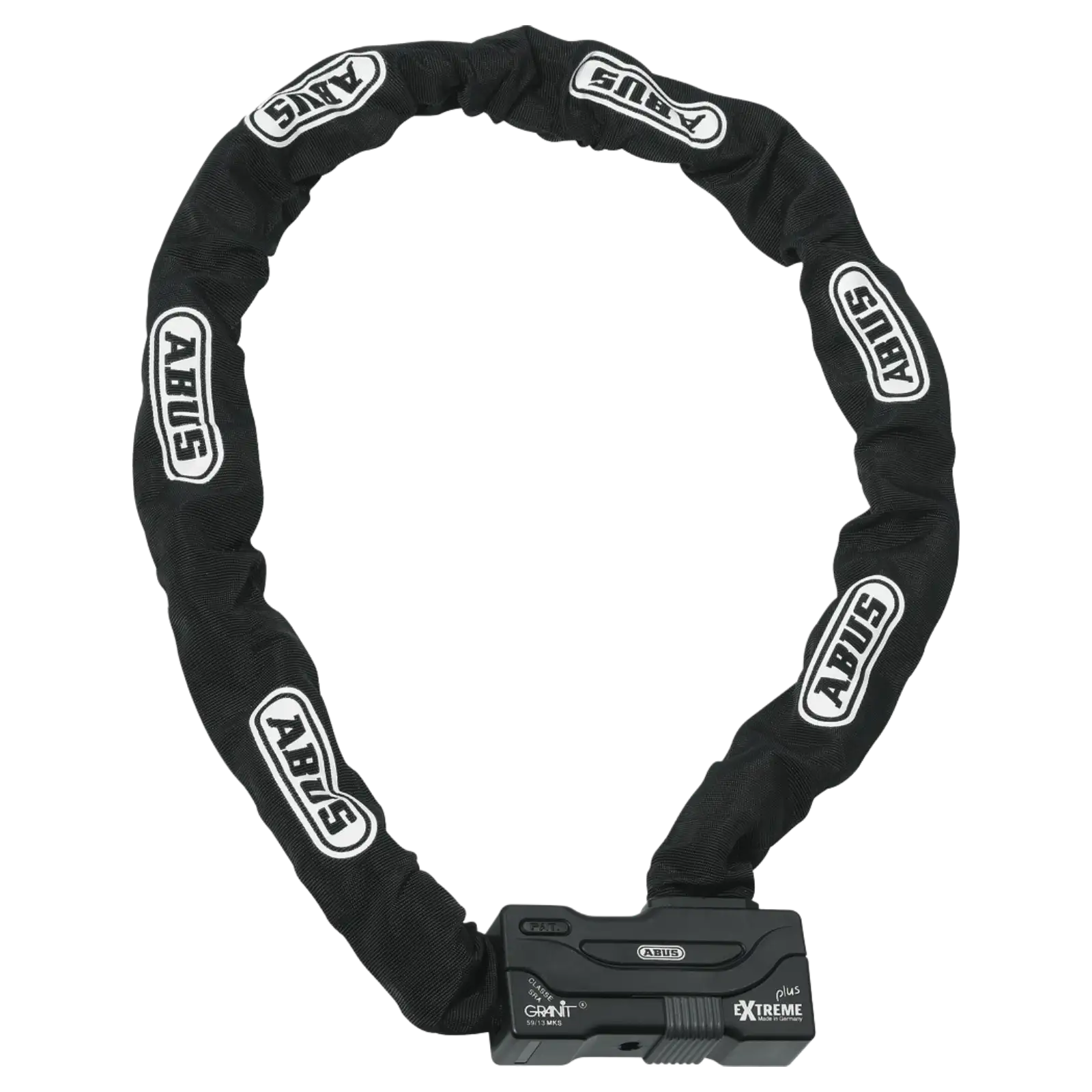 ABUS Kettenschloss Motorrad Granit Extreme XPlus 59/12HKS - Längen 110 - 170 cm