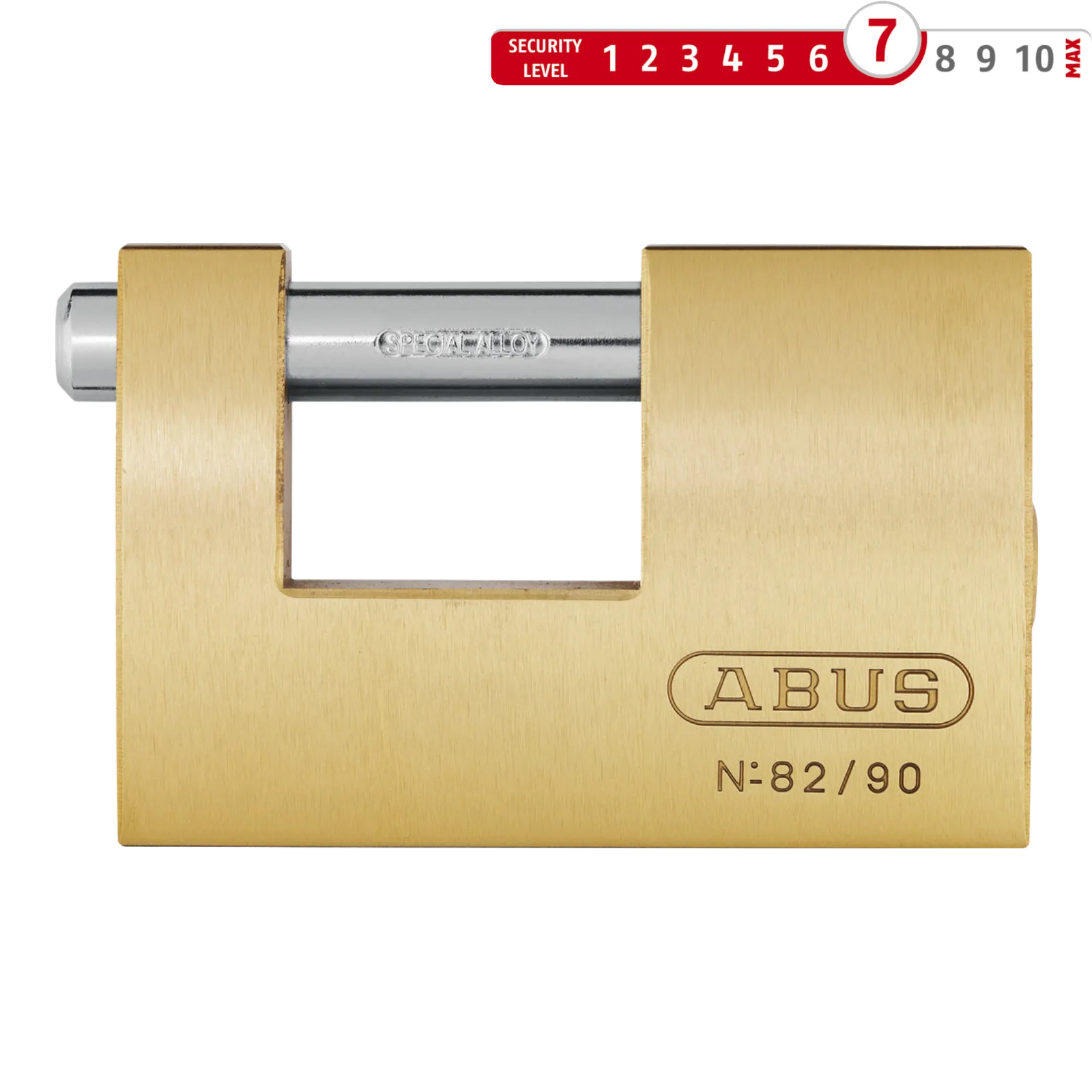 ABUS Vorhangschloss Monobloc 82/90