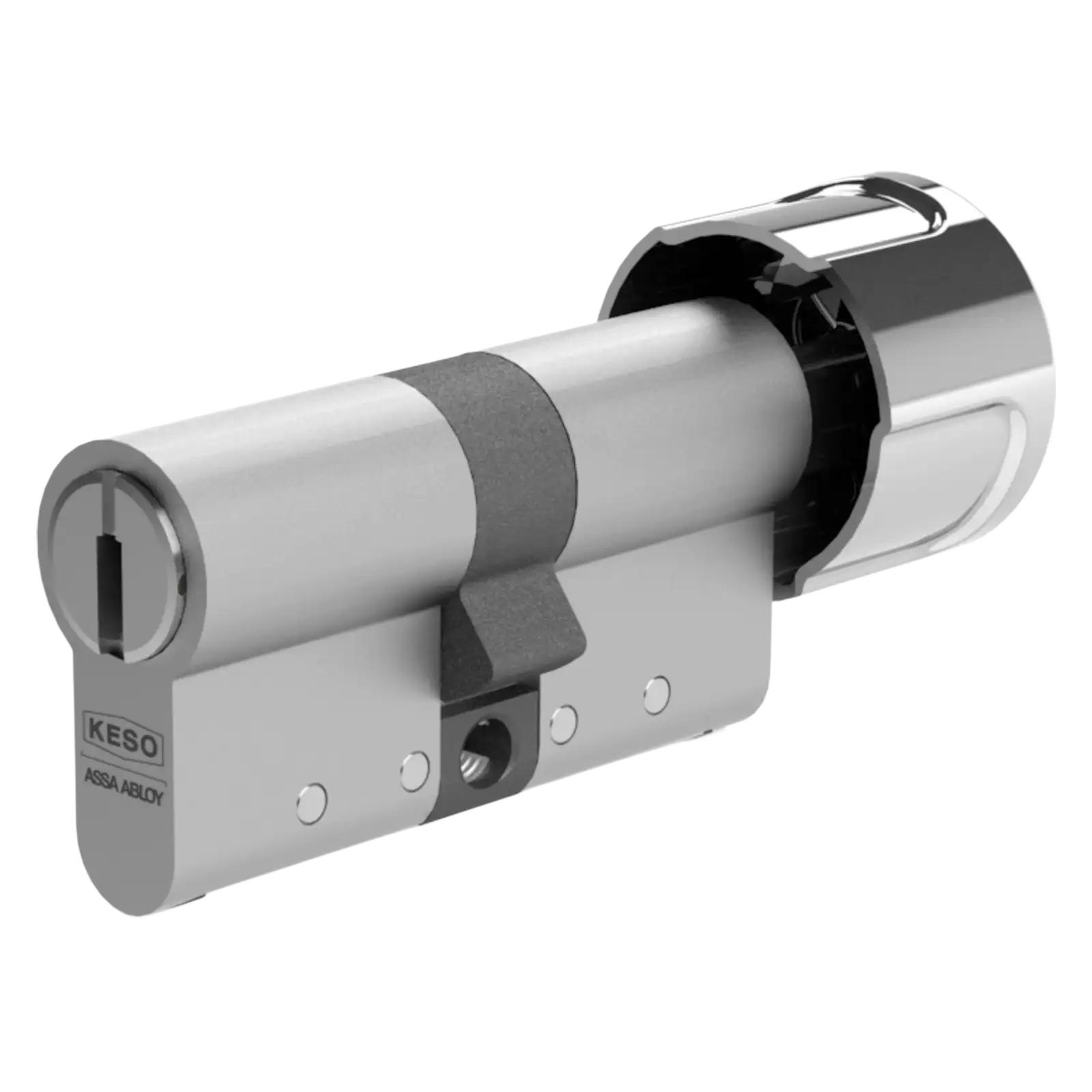 KESO 8000 Omega 2 Knaufzylinder Advanced mit Not- und Gefahrenfunktion, VdS-B Bohrschutz