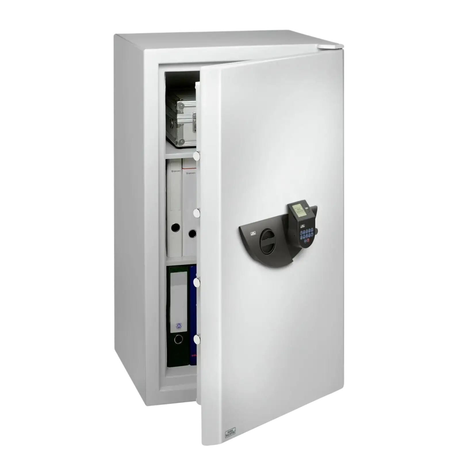 Burg Wächter Dokumentenschrank Office-Doku 824 E FP mit Elektronikschloss - 2 verstellbare Fachböden