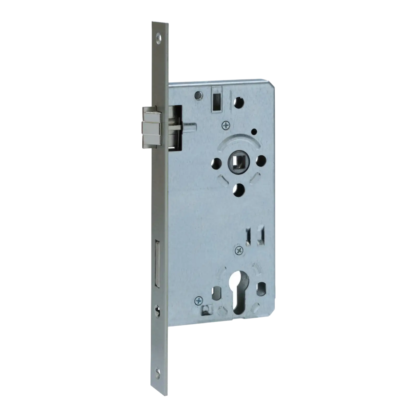 ABUS Einsteckschloss Haustüre ESHT PZ, eckiger Stulp 24x280 mm - DIN links