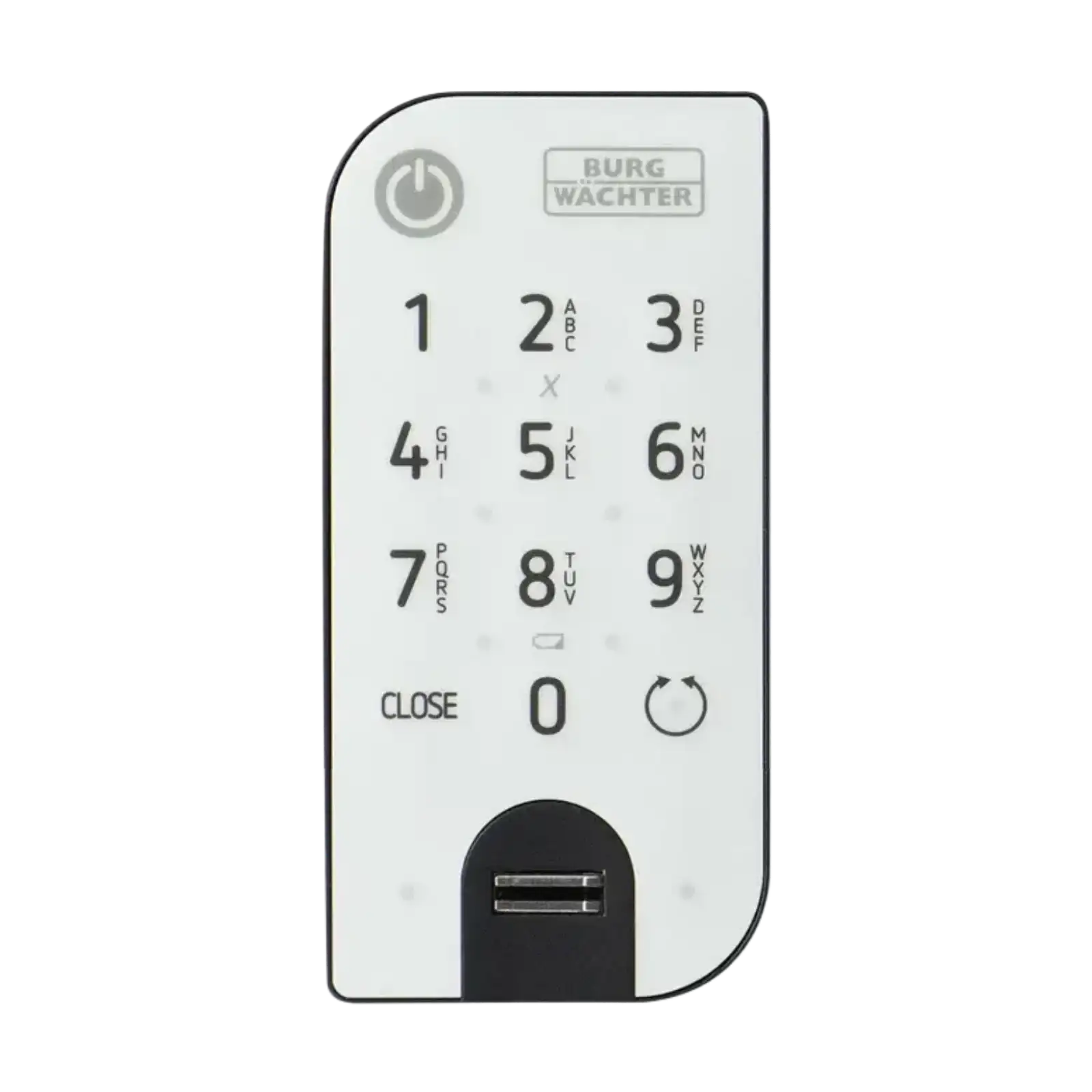 BURG-WÄCHTER secuENTRY Keypad 7712 FP für elektronische Türschlösser