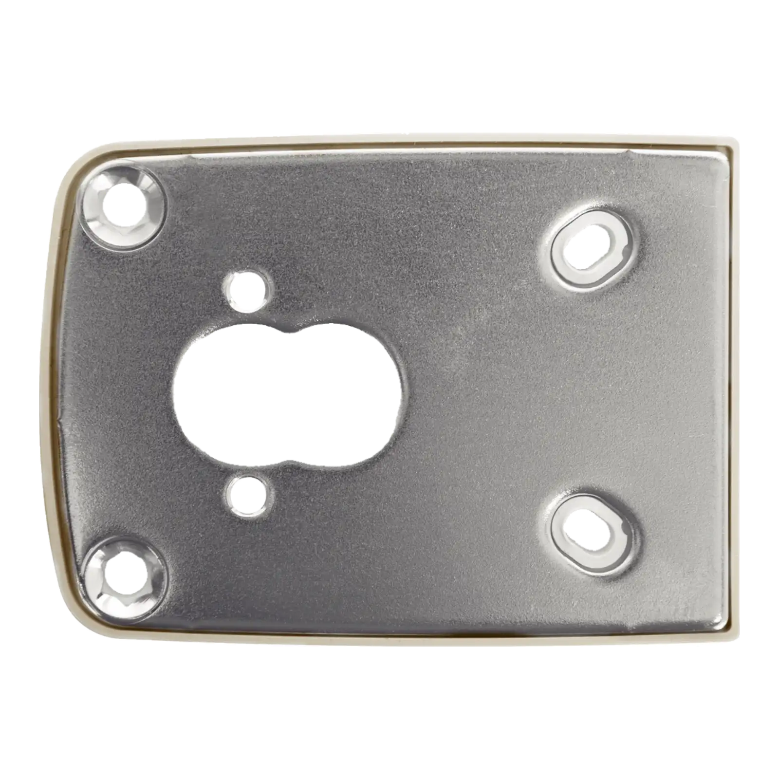 ABUS Schlosskasten-Unterlage für Tür-Zusatzschlösser 7000er Serie - braun