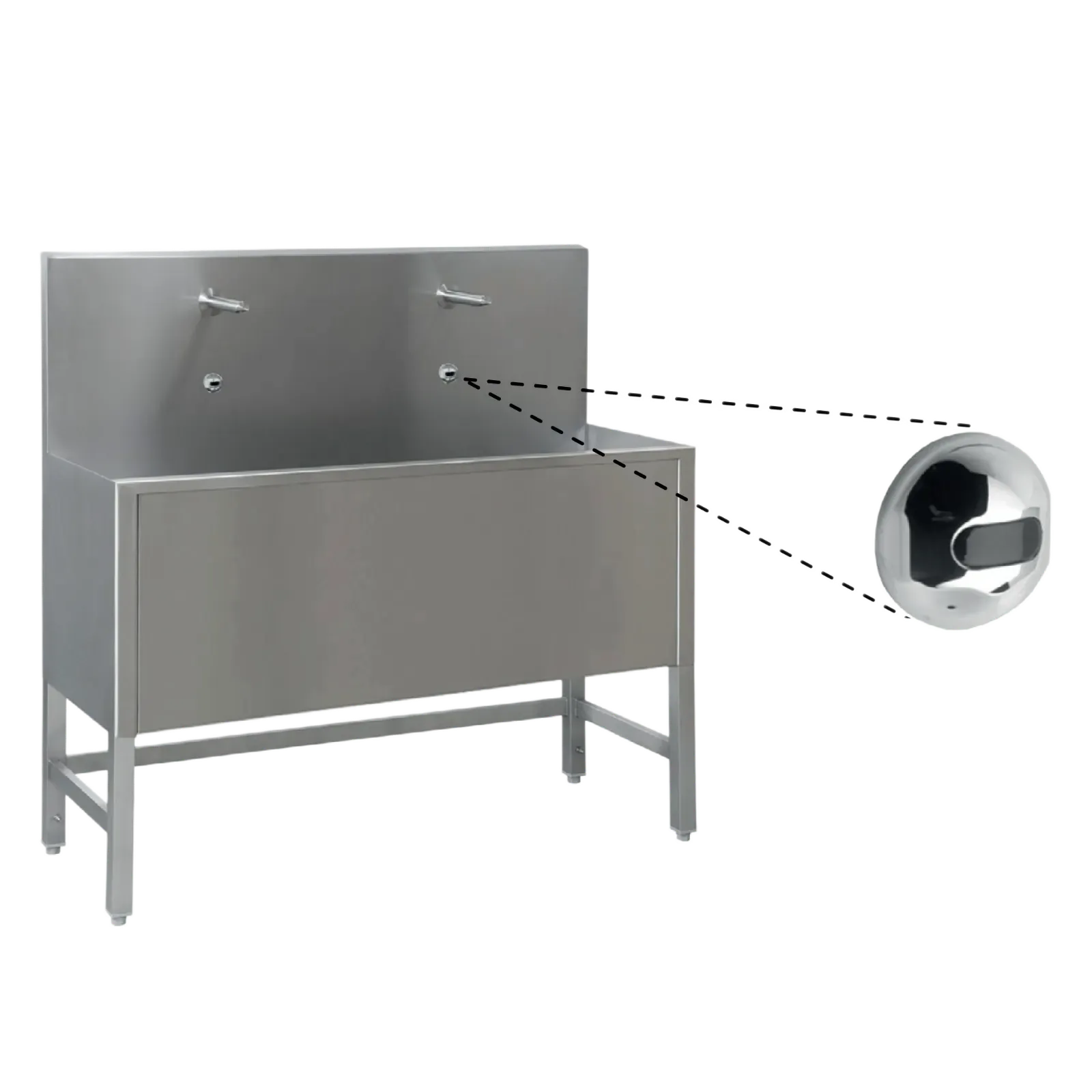 Infrarot-Sensor Edelstahl Waschrinne SLUN50EA