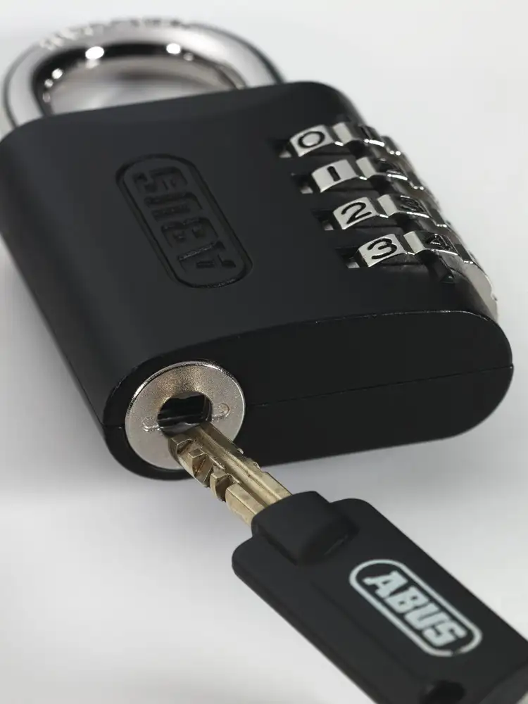 ABUS Zahlenschloss 158KC mit Hauptschlüsselfunktion