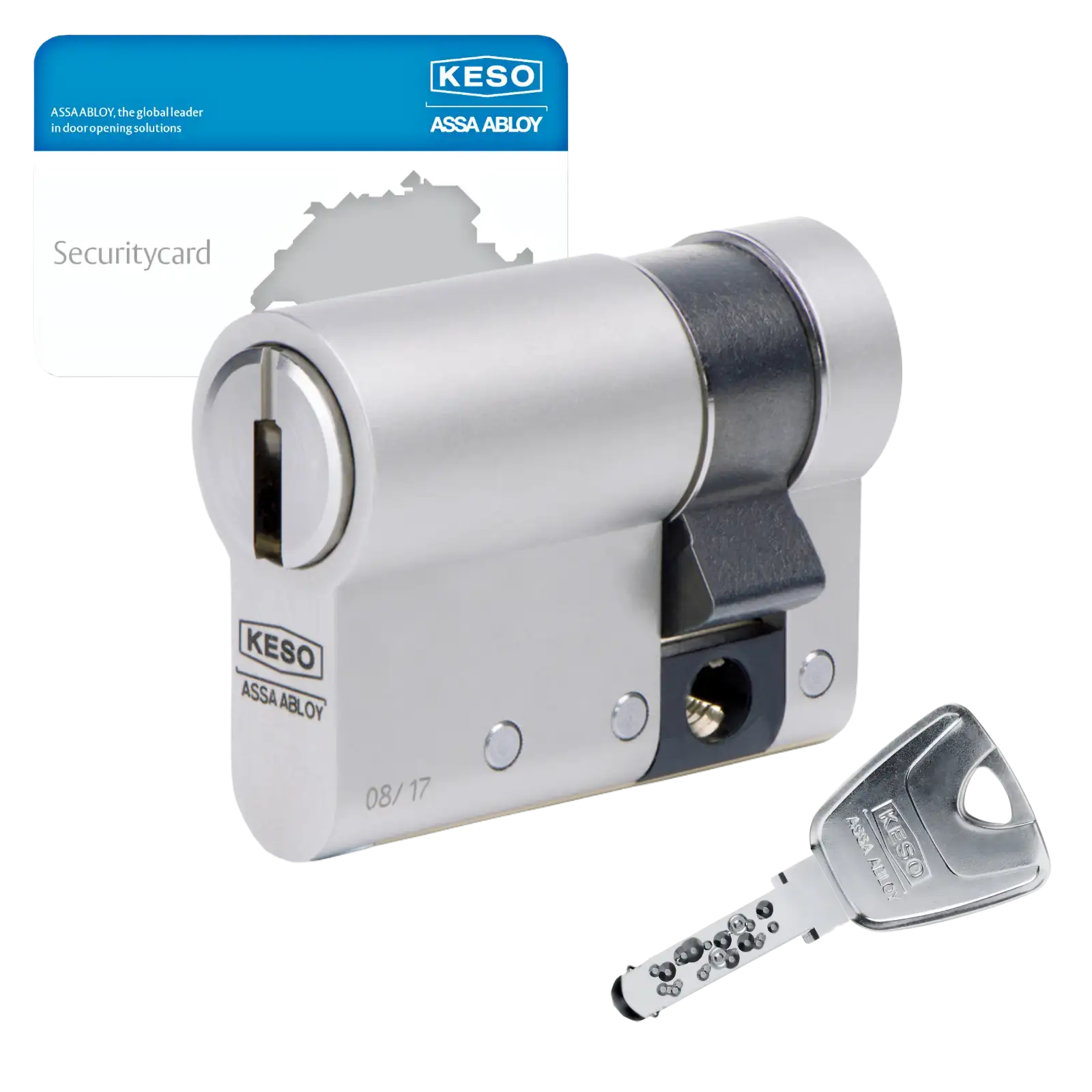 KESO 8000 Omega² Halbzylinder 81.A14 Basic