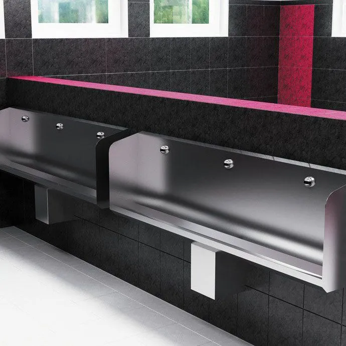 Sanela Edelstahl Urinalrinne SLPN04 - Mustertoilette