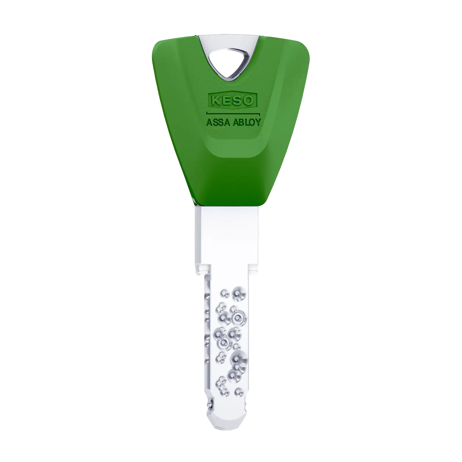 KESO 8000 Omega Extra-Langschlüssel 80.E03 mit Farbkappe fluo green