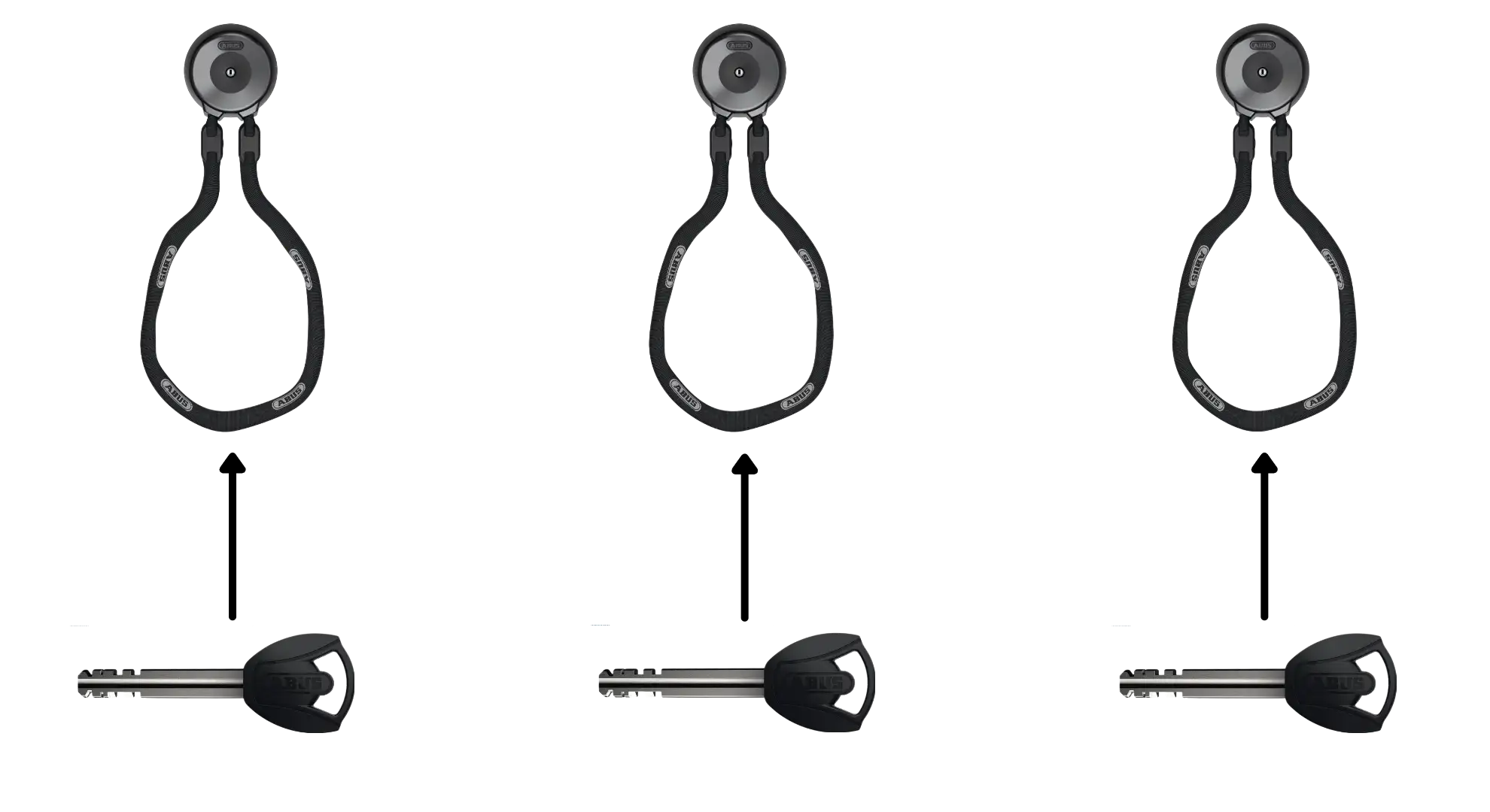 ABUS Fahrradschloss einzelschließend