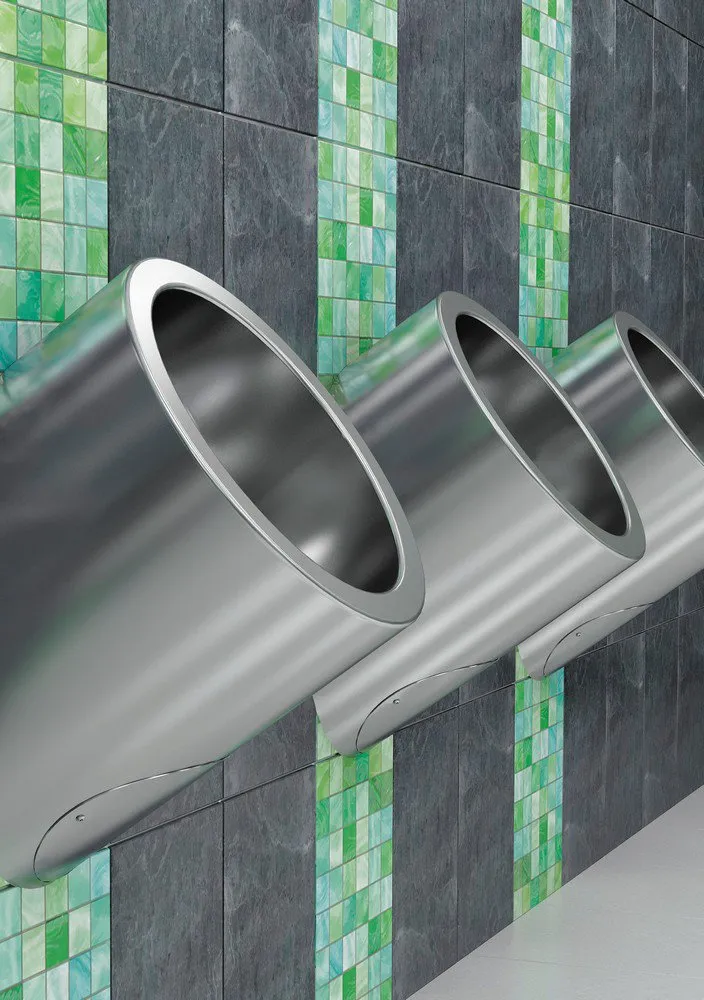 Urinal Edelstahl SLPN09C - Mustertoilette