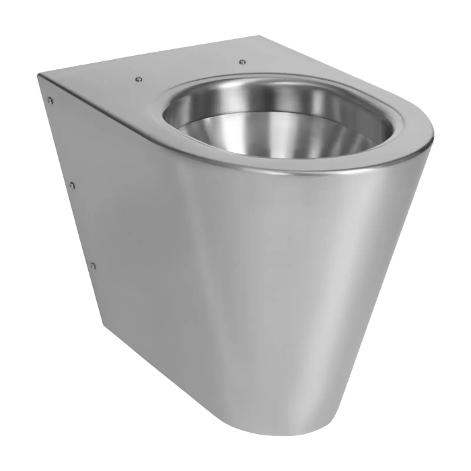 SANELA Edelstahl Toilette SLWN03, bodenstehend und vandalensicher