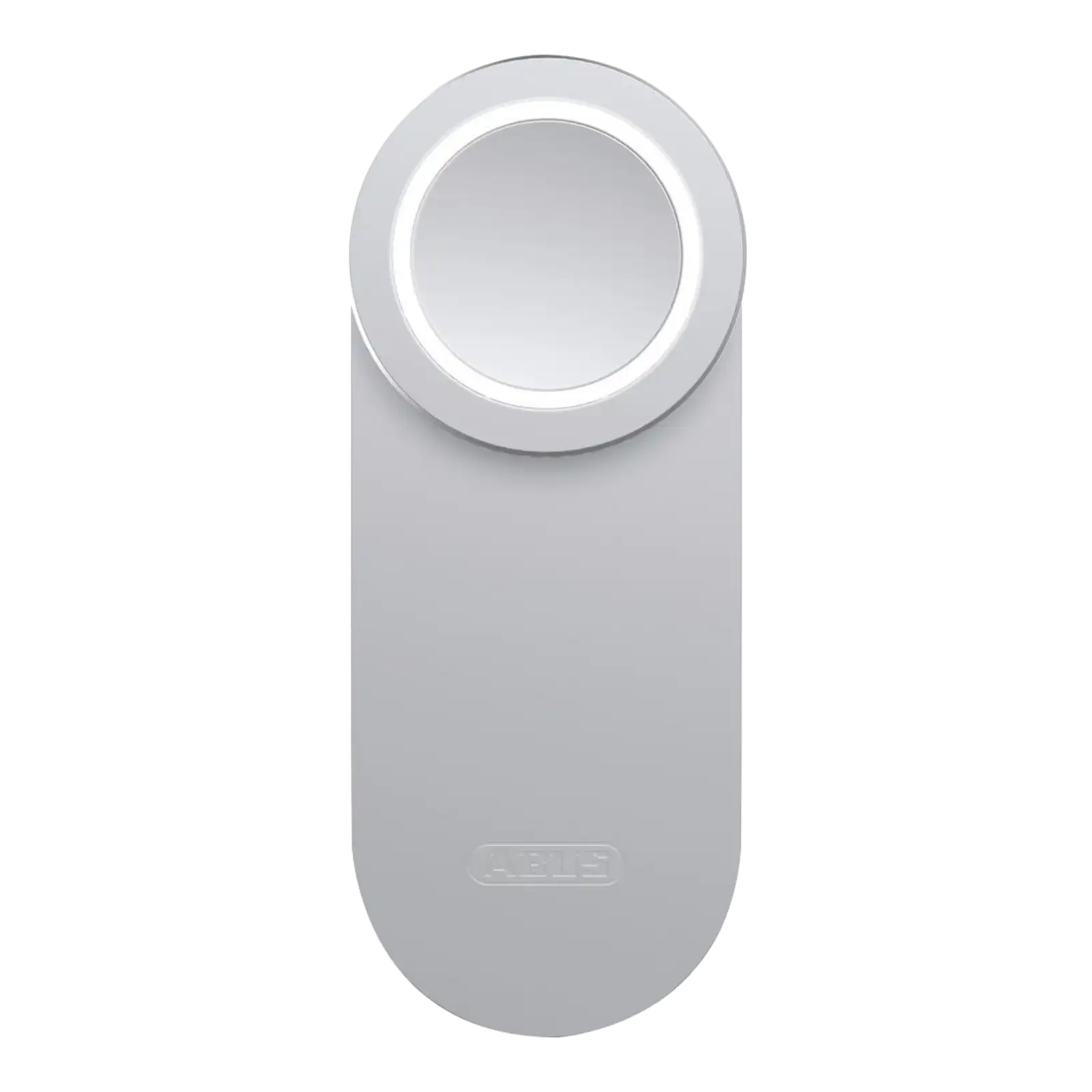 Elektronisches Türschloss ABUS Loxeris One CFA4100S silber - Frontansicht