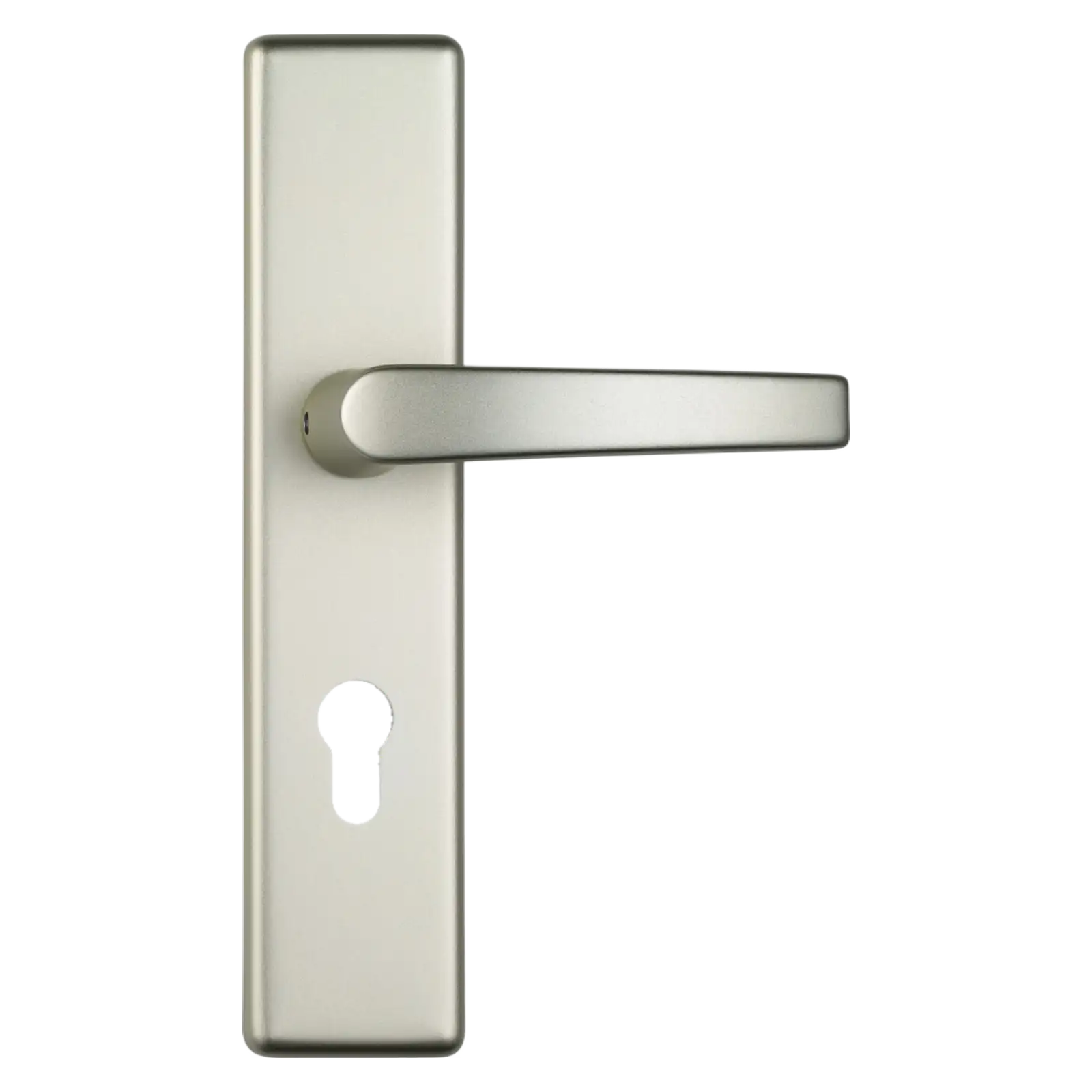 ABUS Tür-Schutzbeschlag KLT512, 72 mm, Innenseite, eckig - Neusilber