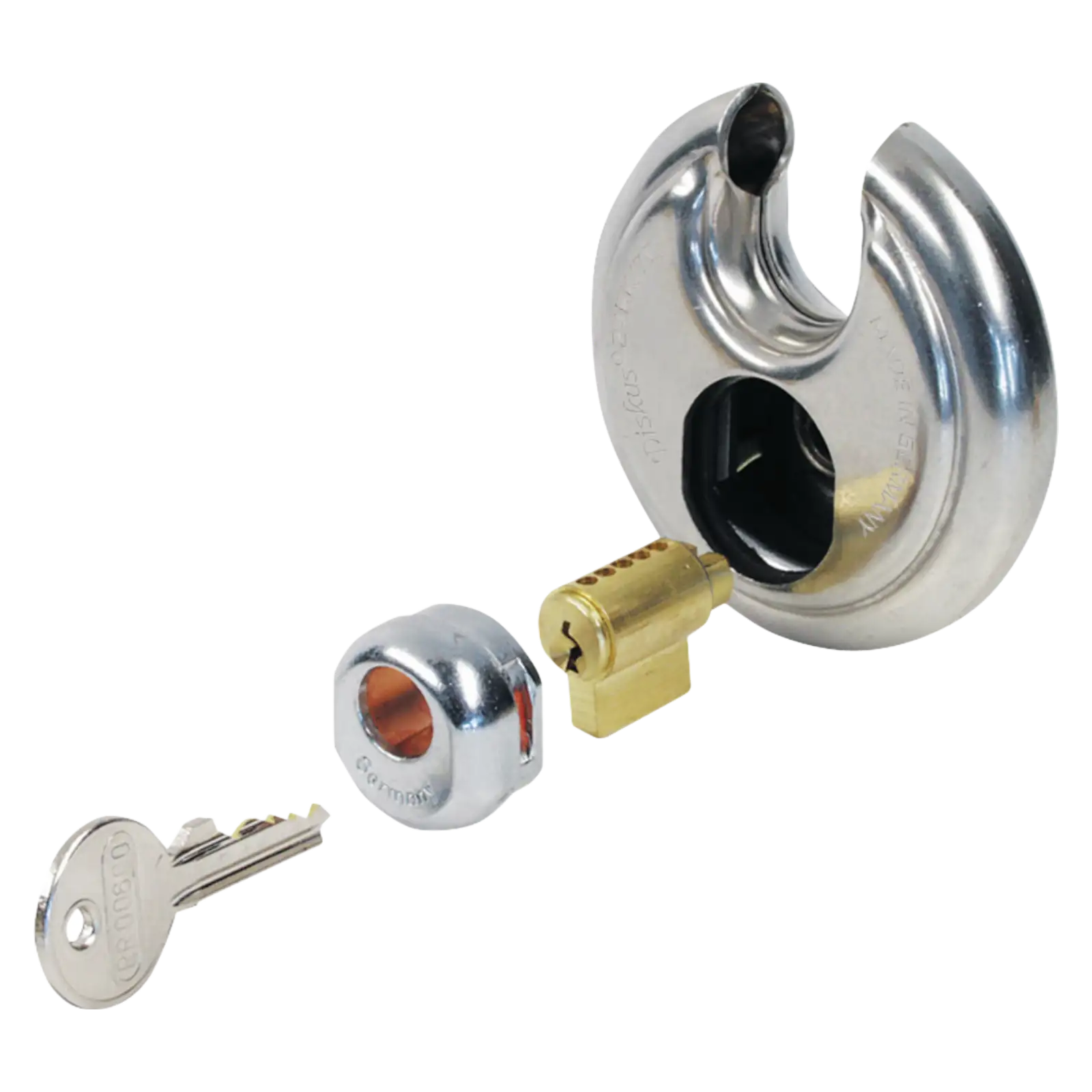 ABUS Diskusschloss 24RK/70 austauschbarer Zylinder