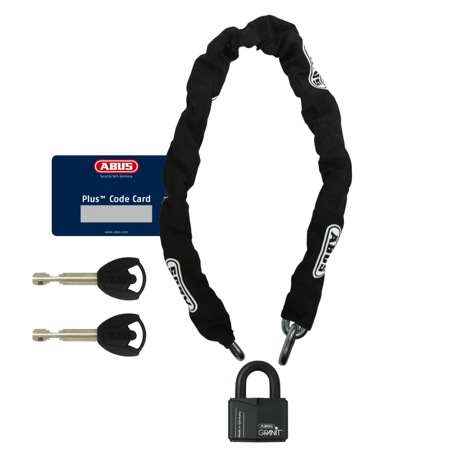 ABUS Kettenschloss Granit Power Chain 37RK/70 mit 14MKS Schlosskette