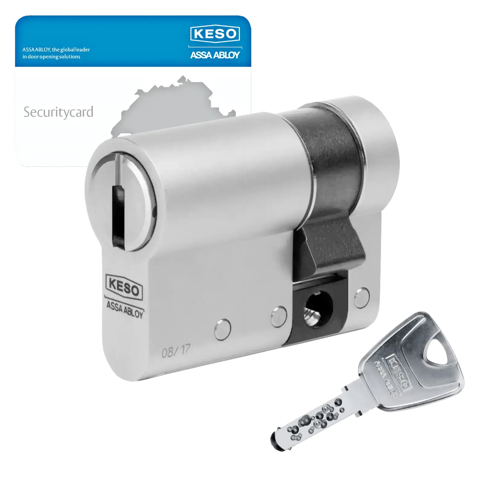 KESO 8000 Omega² Halbzylinder 81.D14 Advanced - VdS B