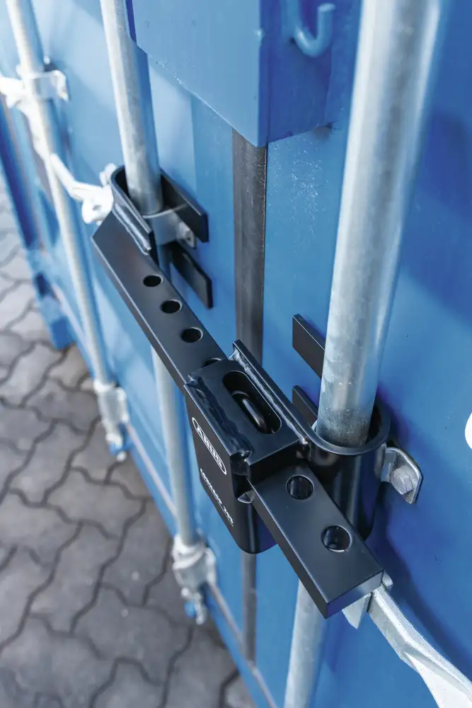 ABUS Containerschloss ConHasp 205 - Montagebeispiel 02
