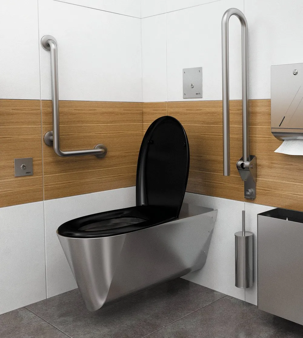 WC Drückerplatte SLW03PA - Mustertoilette