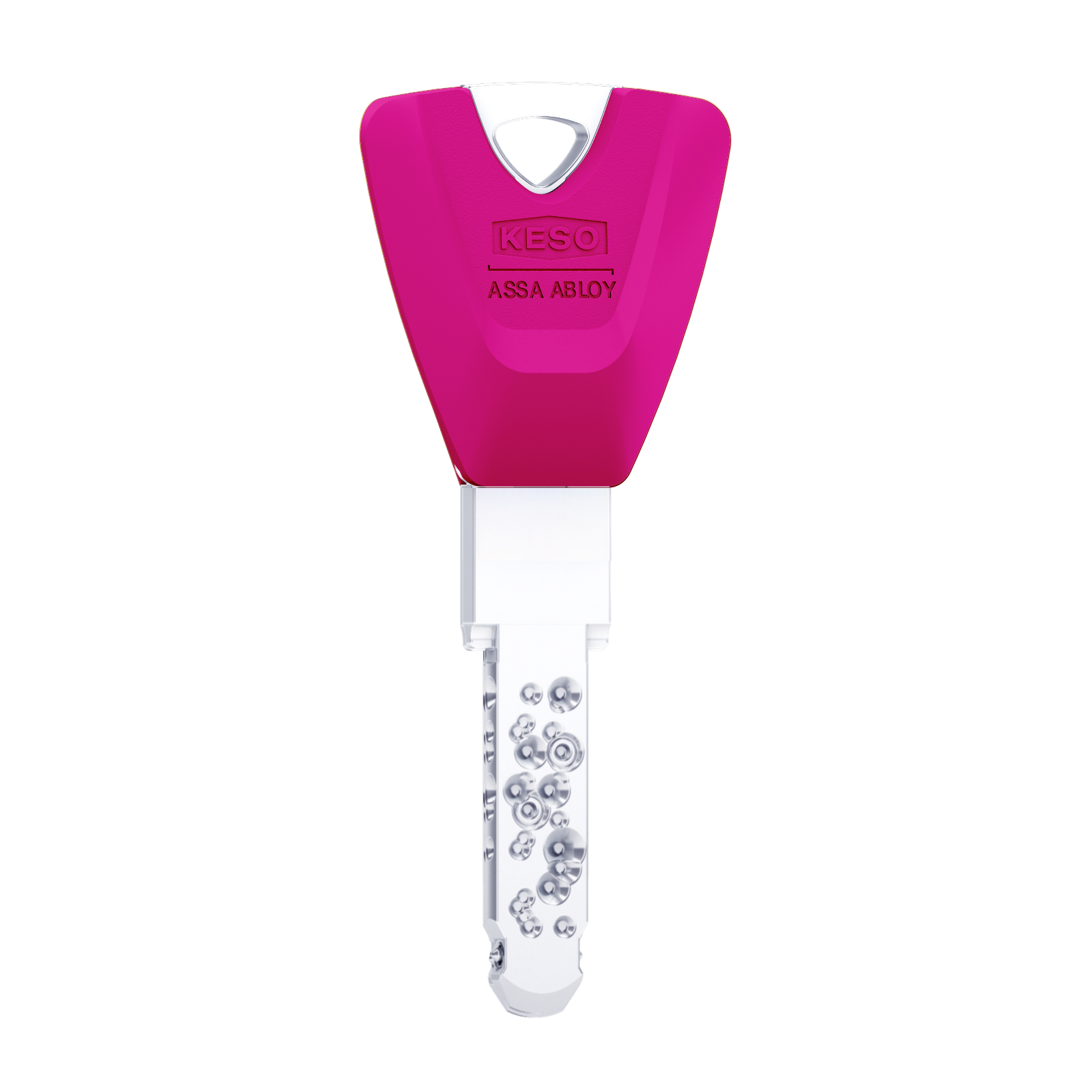 KESO 8000 Omega 2 Extra-Langschlüssel 80.E03 mit Farbkappe fluo berry KESO 8000 Omega 2 Extra-Langschlüssel 80.E03 mit Farbkappe fluo berry