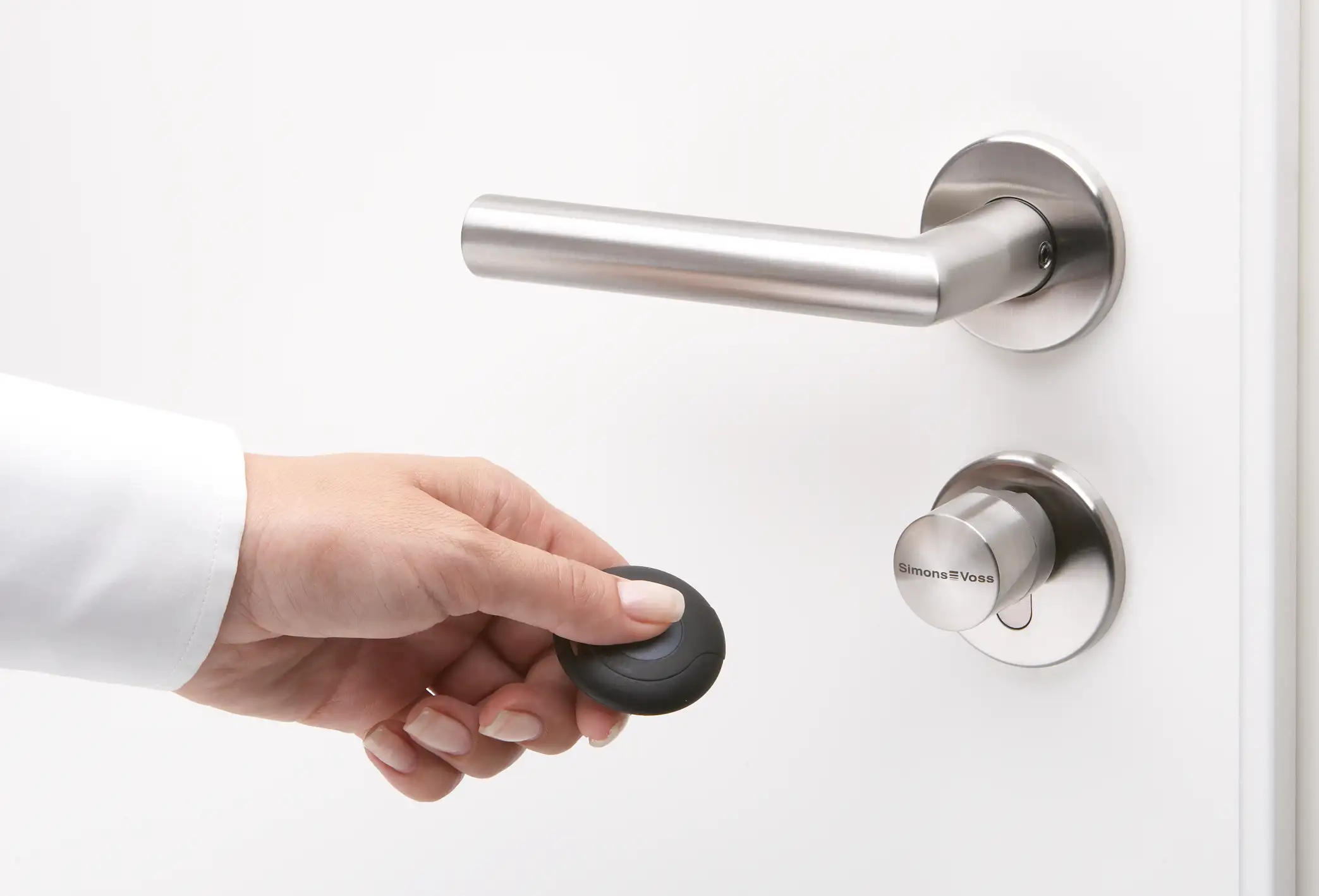 SimonsVoss MobileKey Transponder - zur Öffnung per Knopfdruck