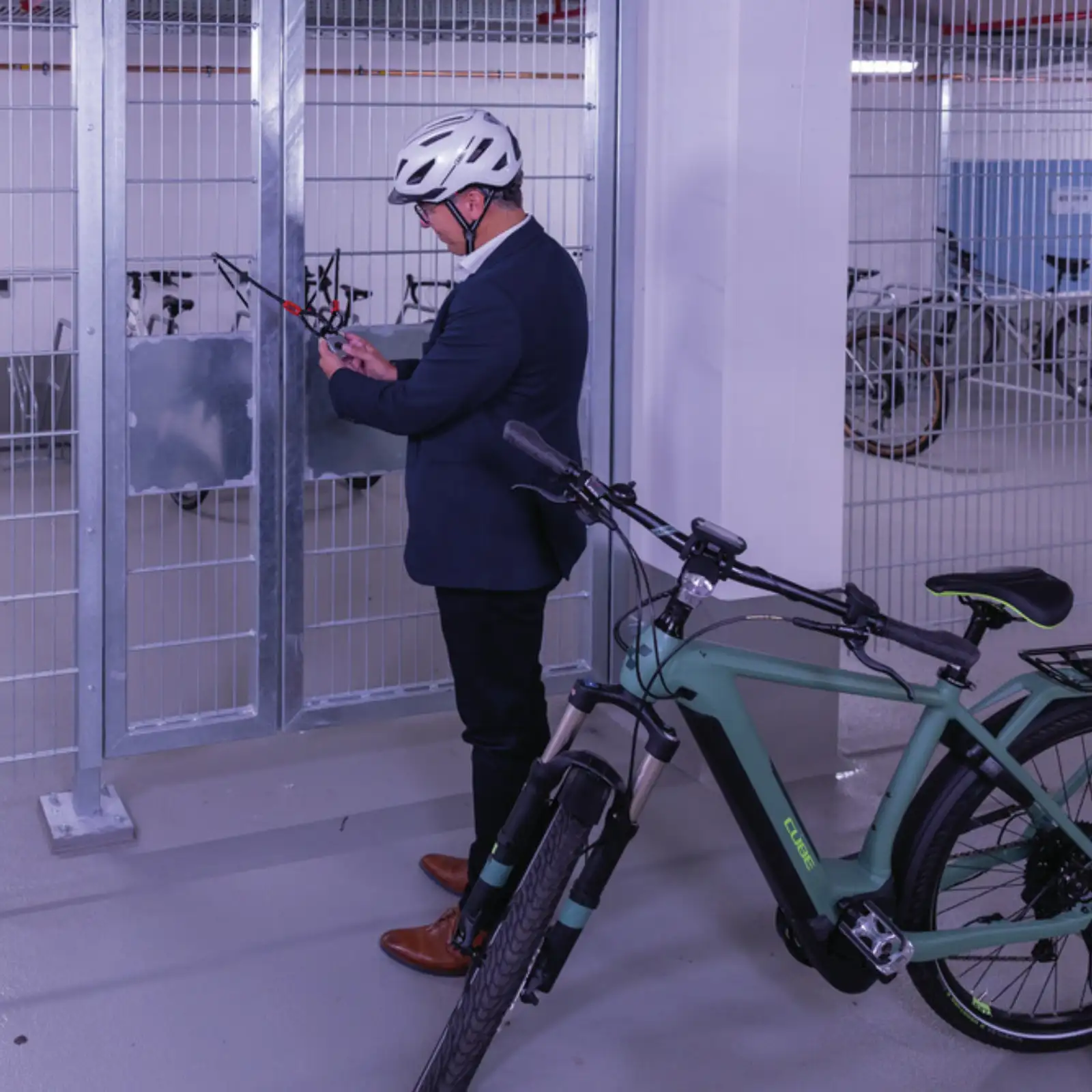 ABUS Touch Vorhängeschloss Fingerabdruck - Sicherung Fahrradkeller