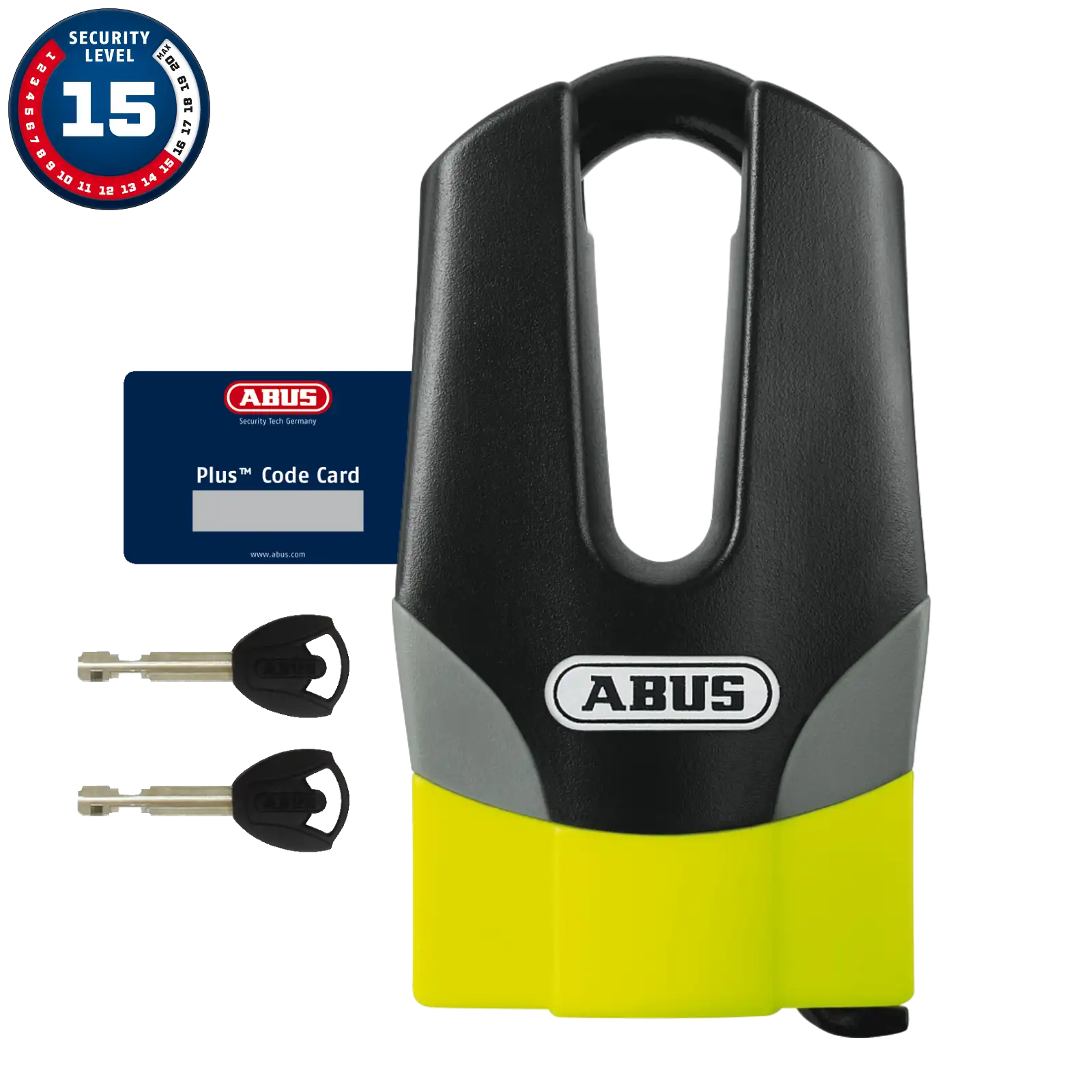ABUS Bremsscheibenschloss GRANIT Quick 37/60HB50 Mini