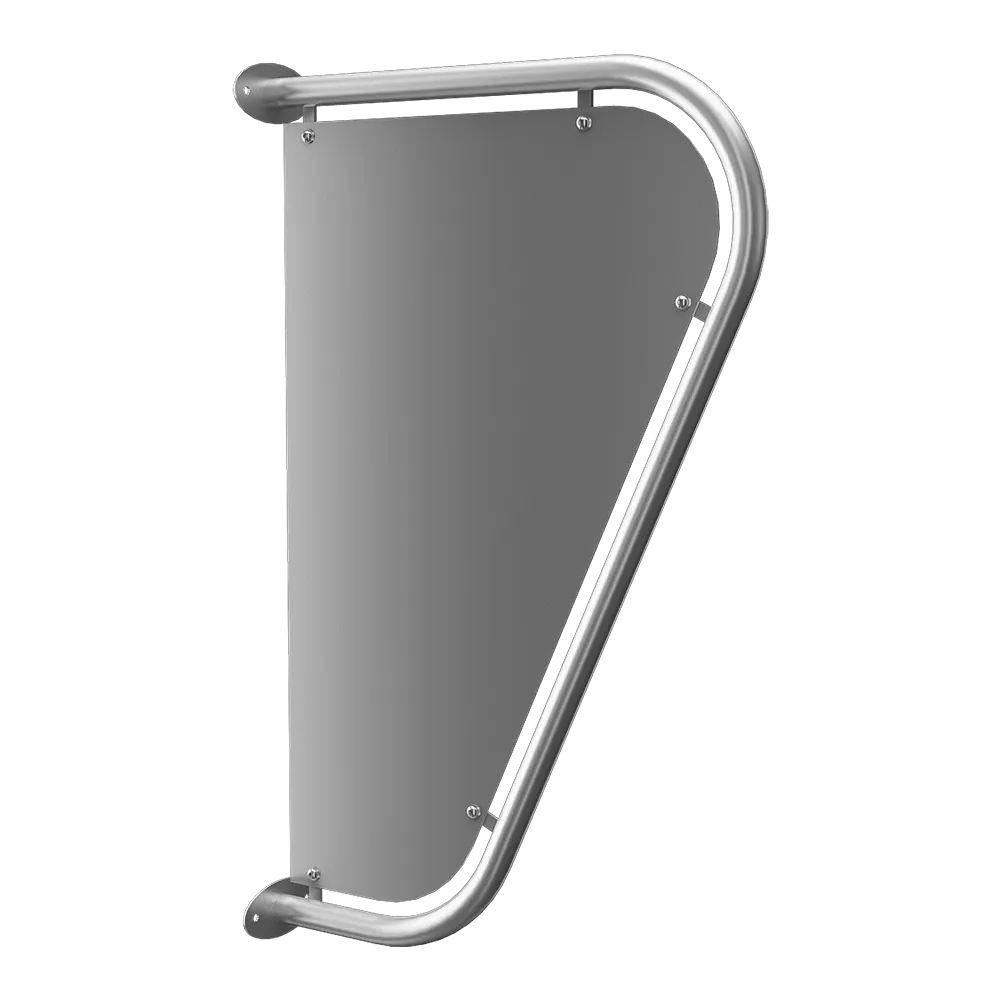 Edelstahl Schamwand SLZN13