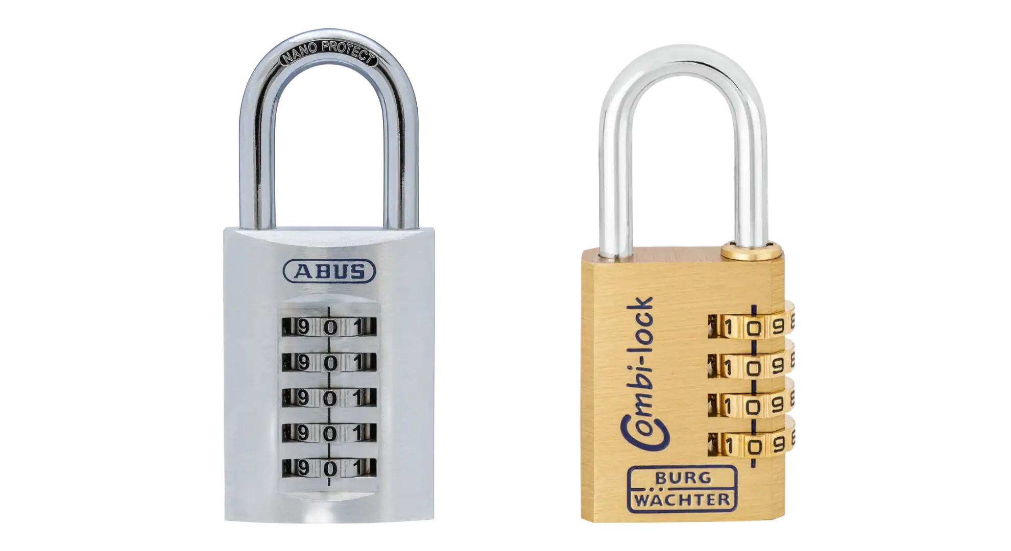 Zahlenschloss von ABUS oder BURG-WÄCHTER kaufen bei tecsec48
