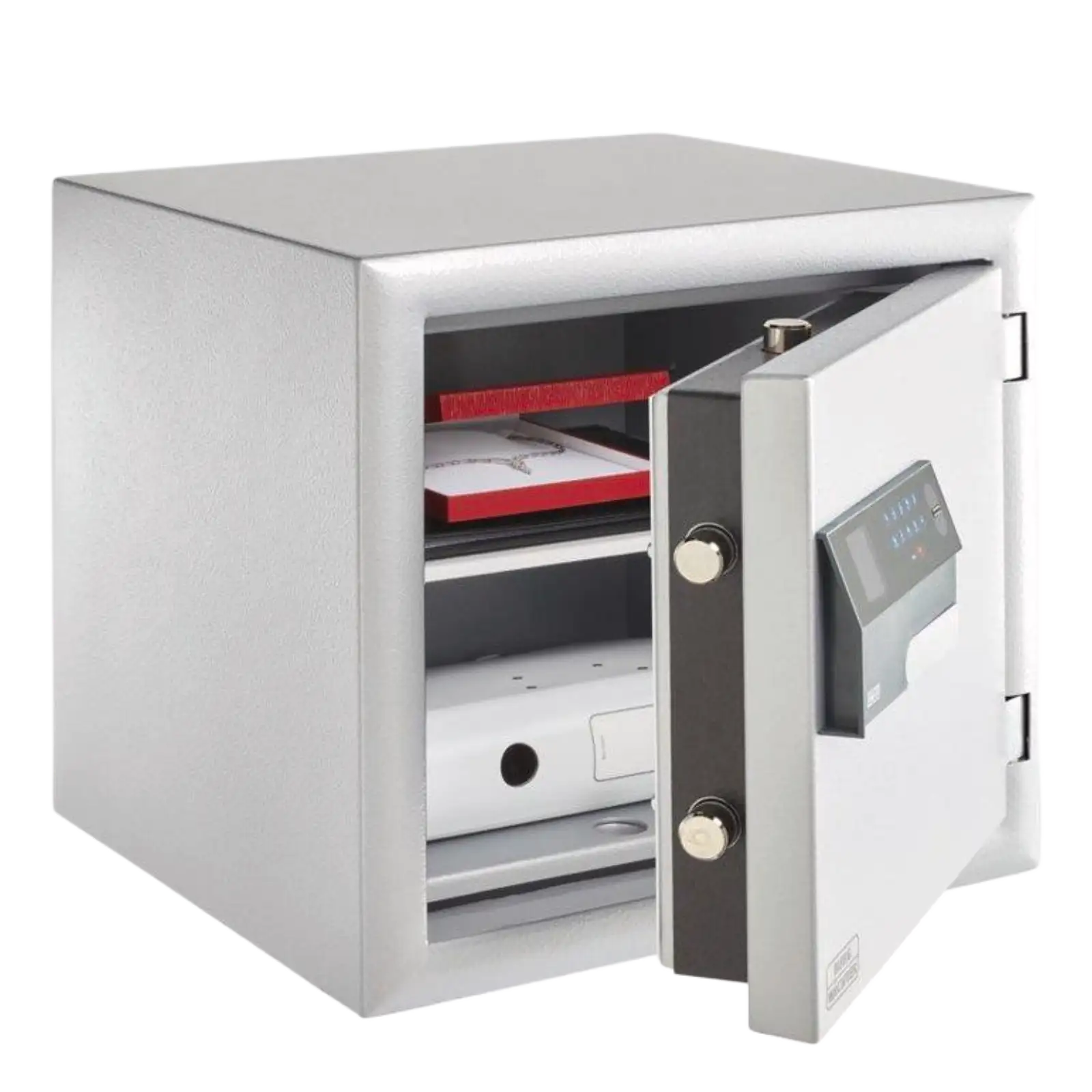 Burg Wächter Wertschutzschrank MTD 750 E FP geöffnet