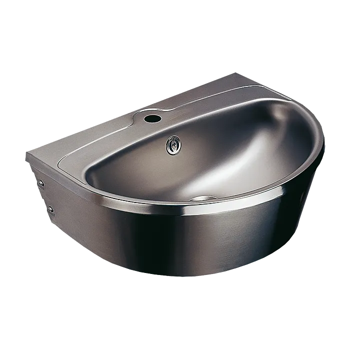 SANELA Edelstahl Handwaschbecken SLUN01, Wandmontage