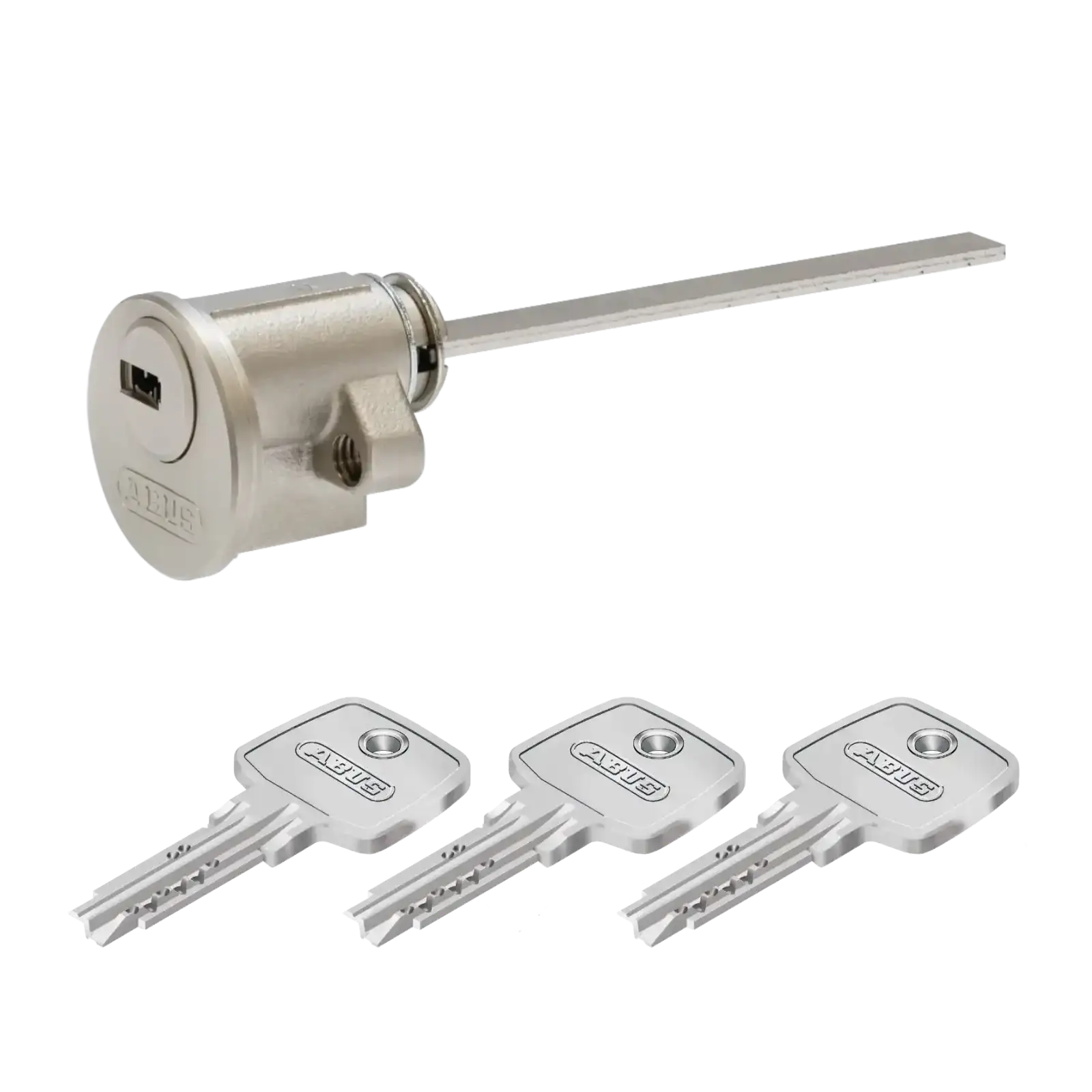 ABUS EC550 Außenzylinder mit 3 Wendeschlüsseln