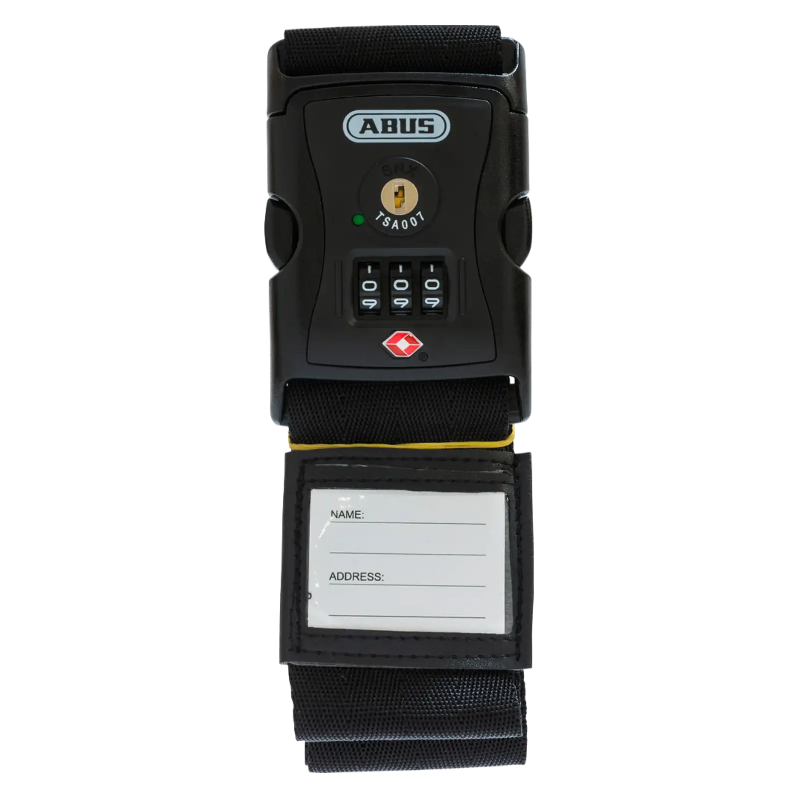 ABUS TSA Kofferbandschloss 620 - schwarz