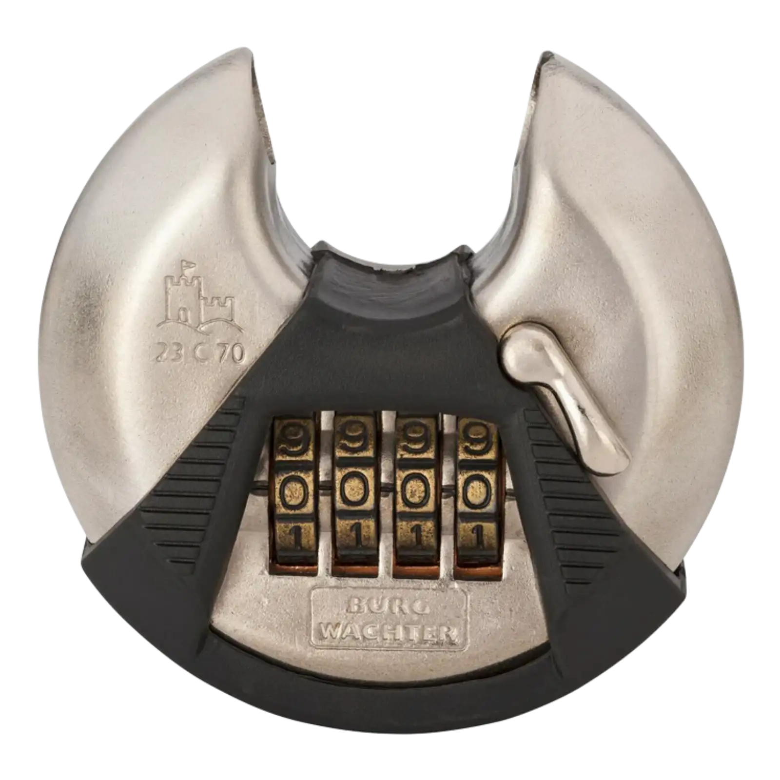 Burg Wächter Zahlen-Diskusschloss Circle 23C70 - offener Bügel